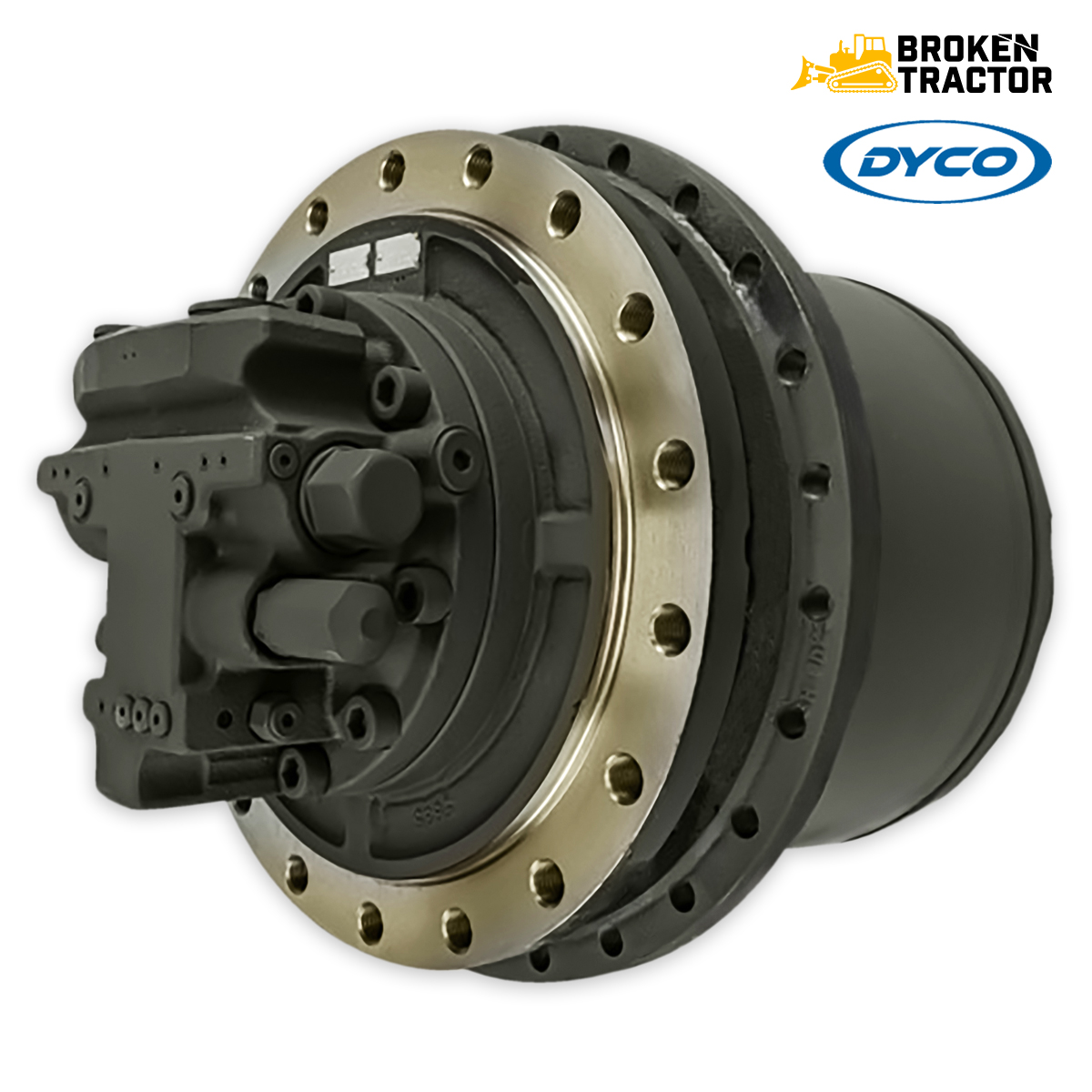 Dyco Final Drive with Motor for Case Excavators CX330, CX350