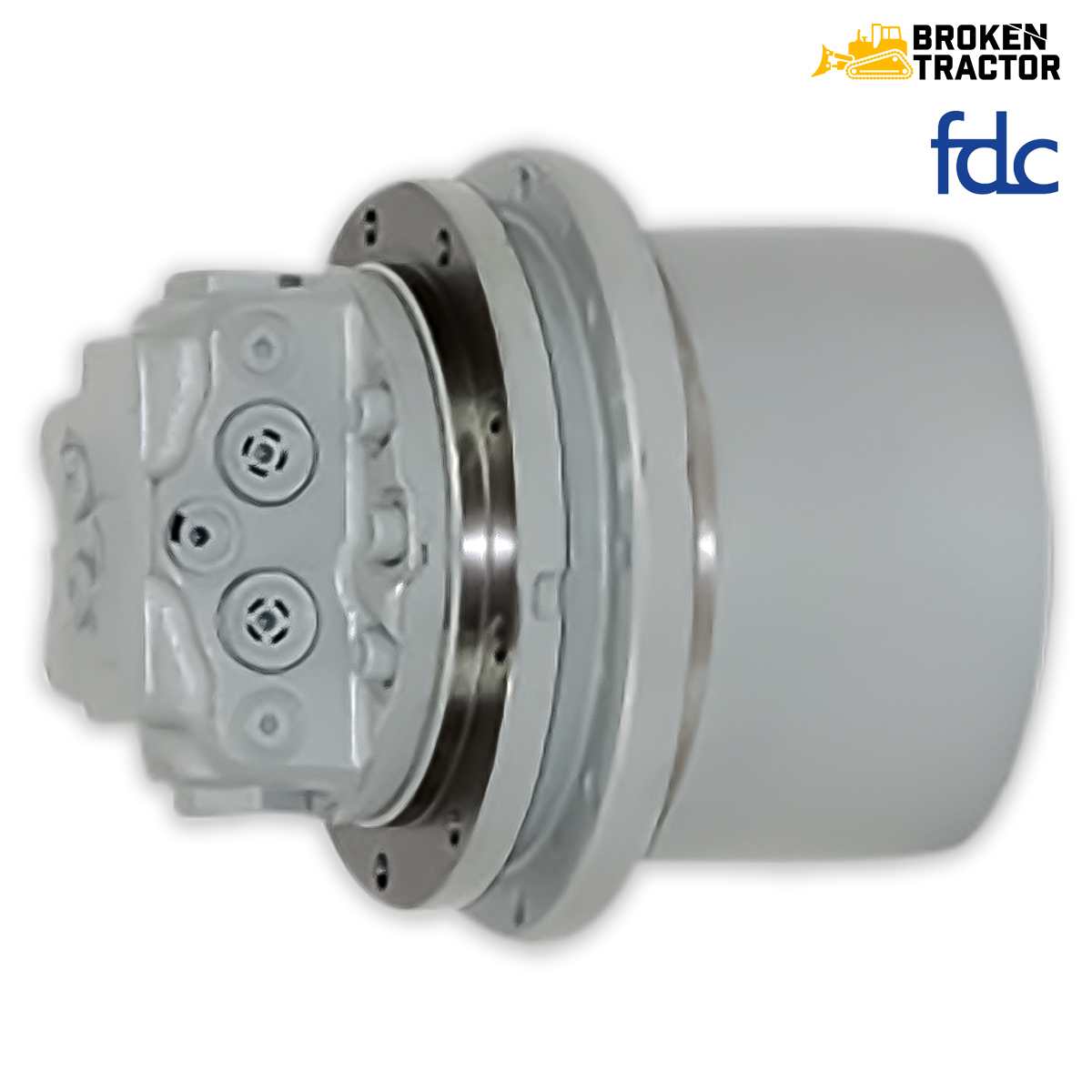 FDC Final Drive with Motor for Kubota KX61, KX71 | Broken Tr