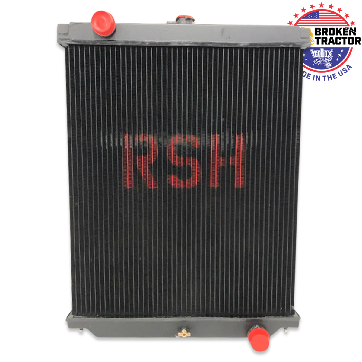 Hitachi ZX110, ZX120, ZX135 Steel Tank Copper Brass Core Rad