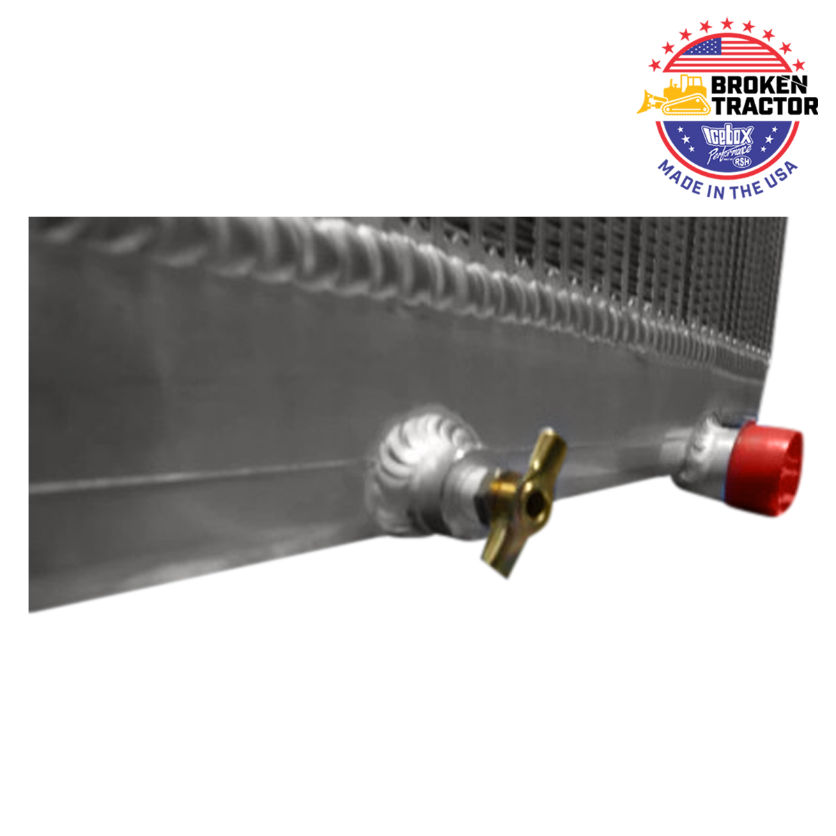 Hitachi ZX110, ZX120, ZX135 Aluminium Radiator | Broken Trac