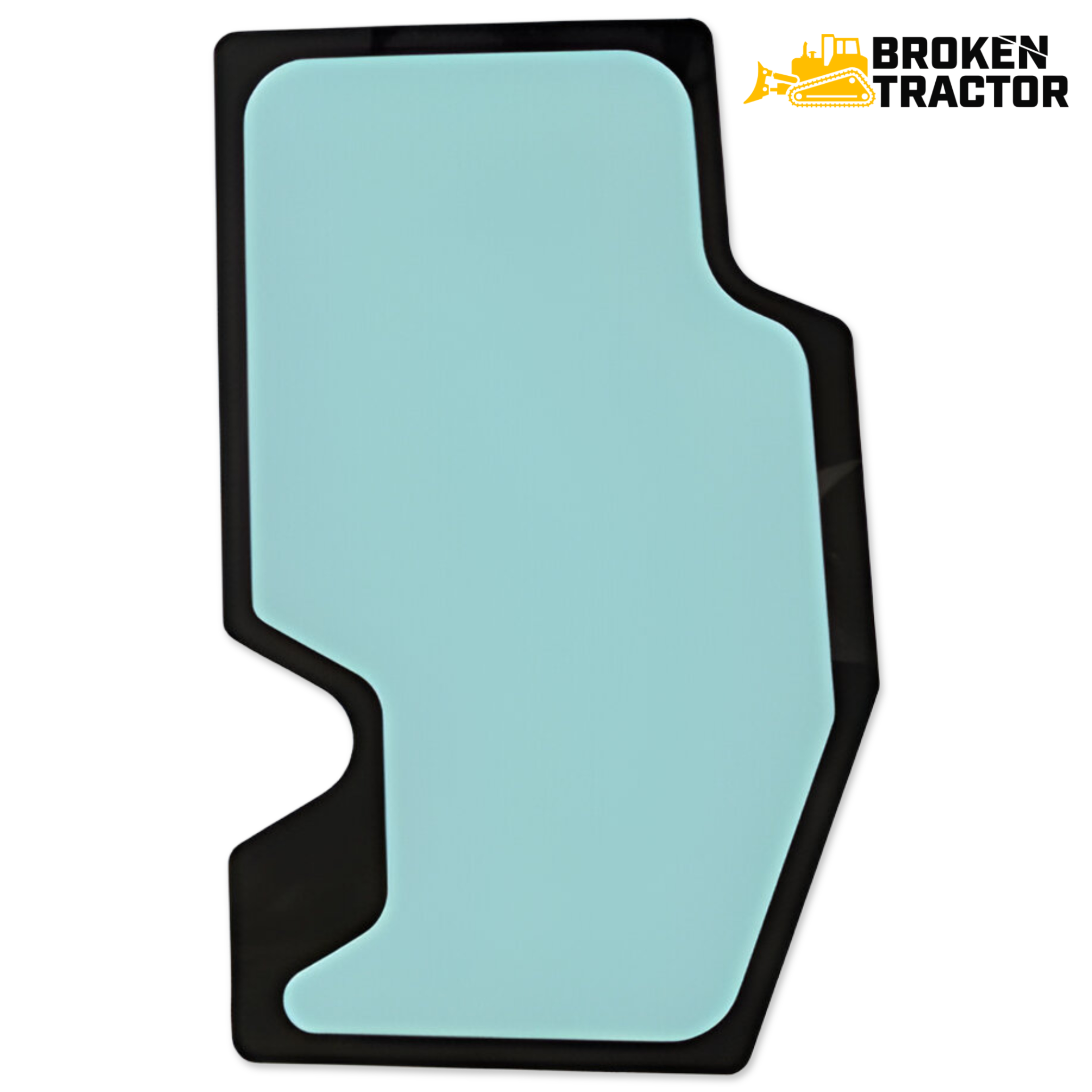Komatsu Dozer Right Cab Glass | Broken Tractor | 17A-Z11-127