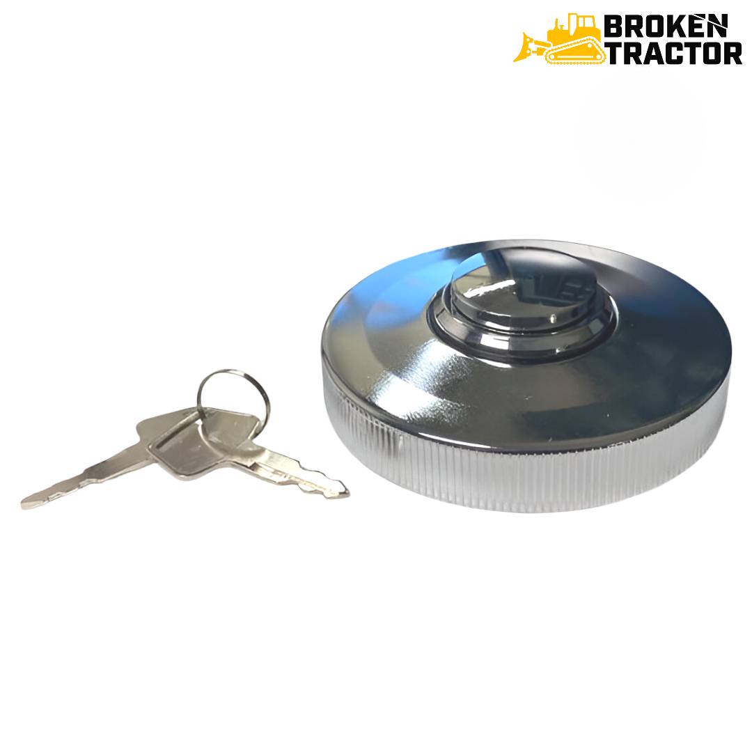 Case Excavator Locking Fuel Cap with Keys | Broken Tractor