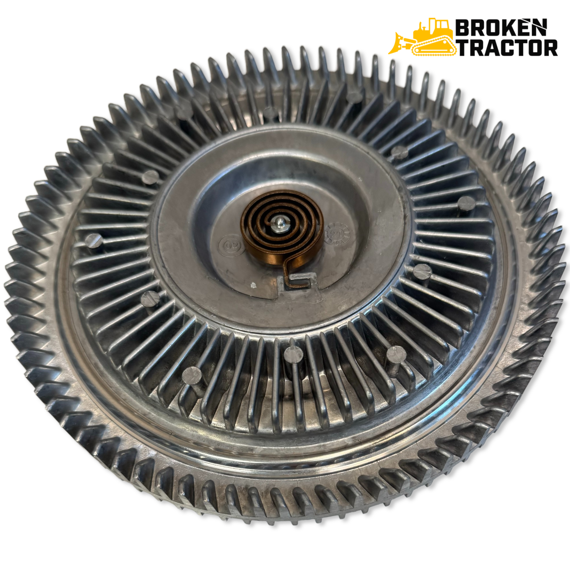 Viscous Cooling Fan Hub for Case and New Holland Backhoes |