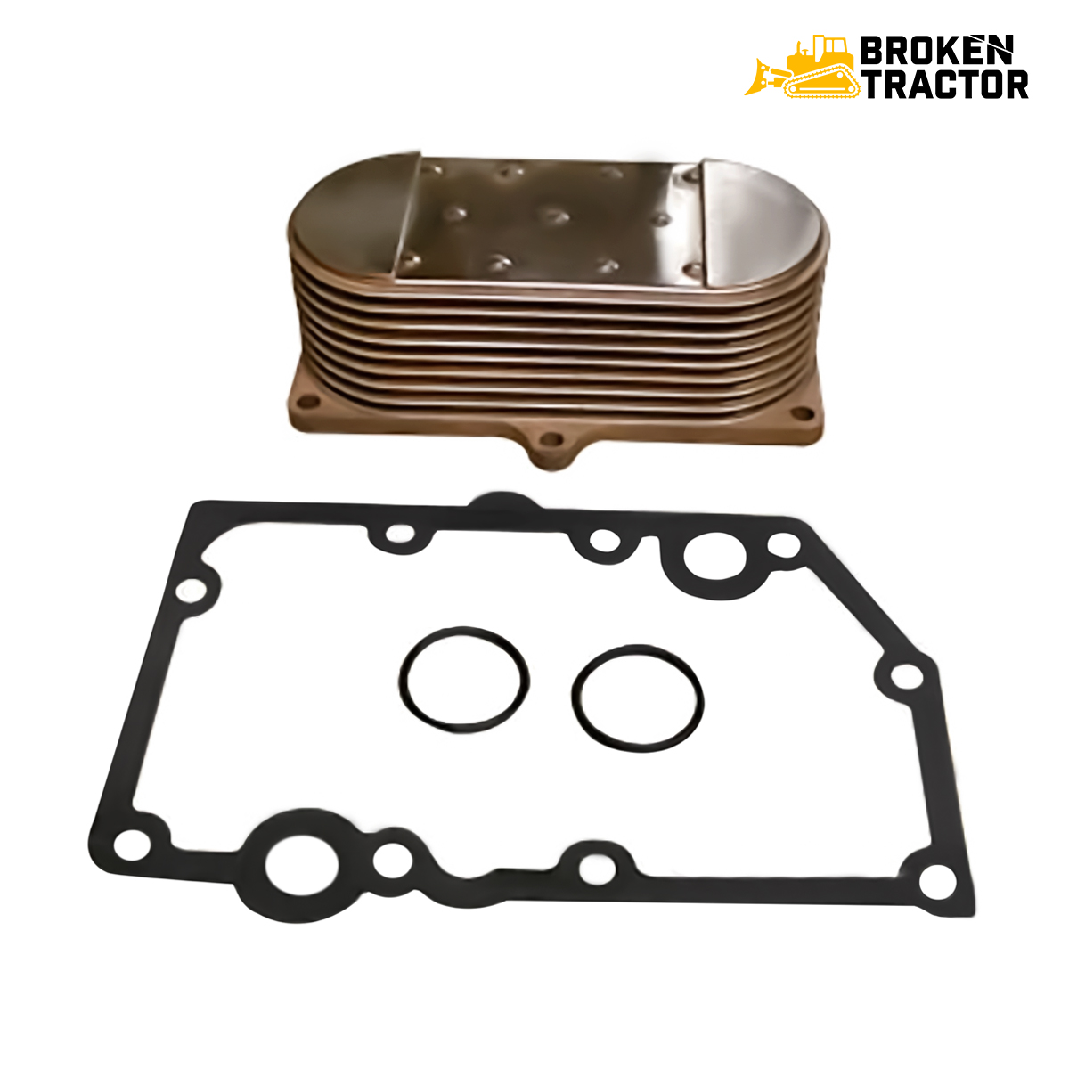 John Deere Engine Oil Cooler | Broken Tractor | RE59298