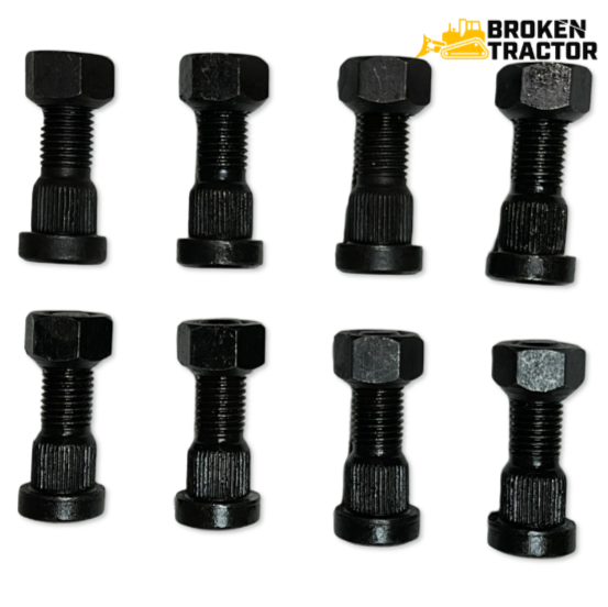 Stud and Nut Set of 8 | Broken Tractor | 191048A2