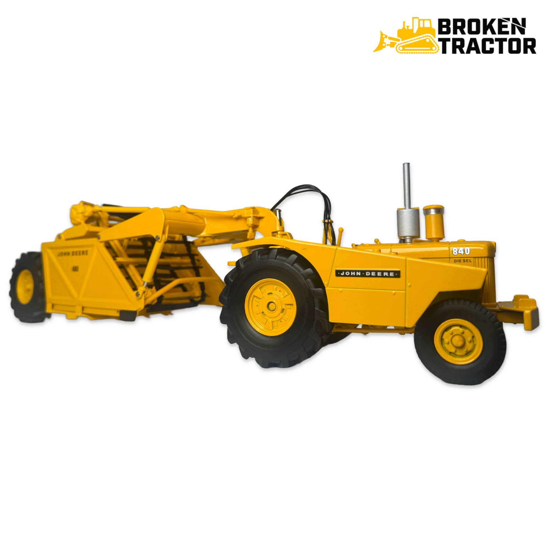 John Deere 840 & 400 Dirt Scrapers - Genuine Parts & Specifi