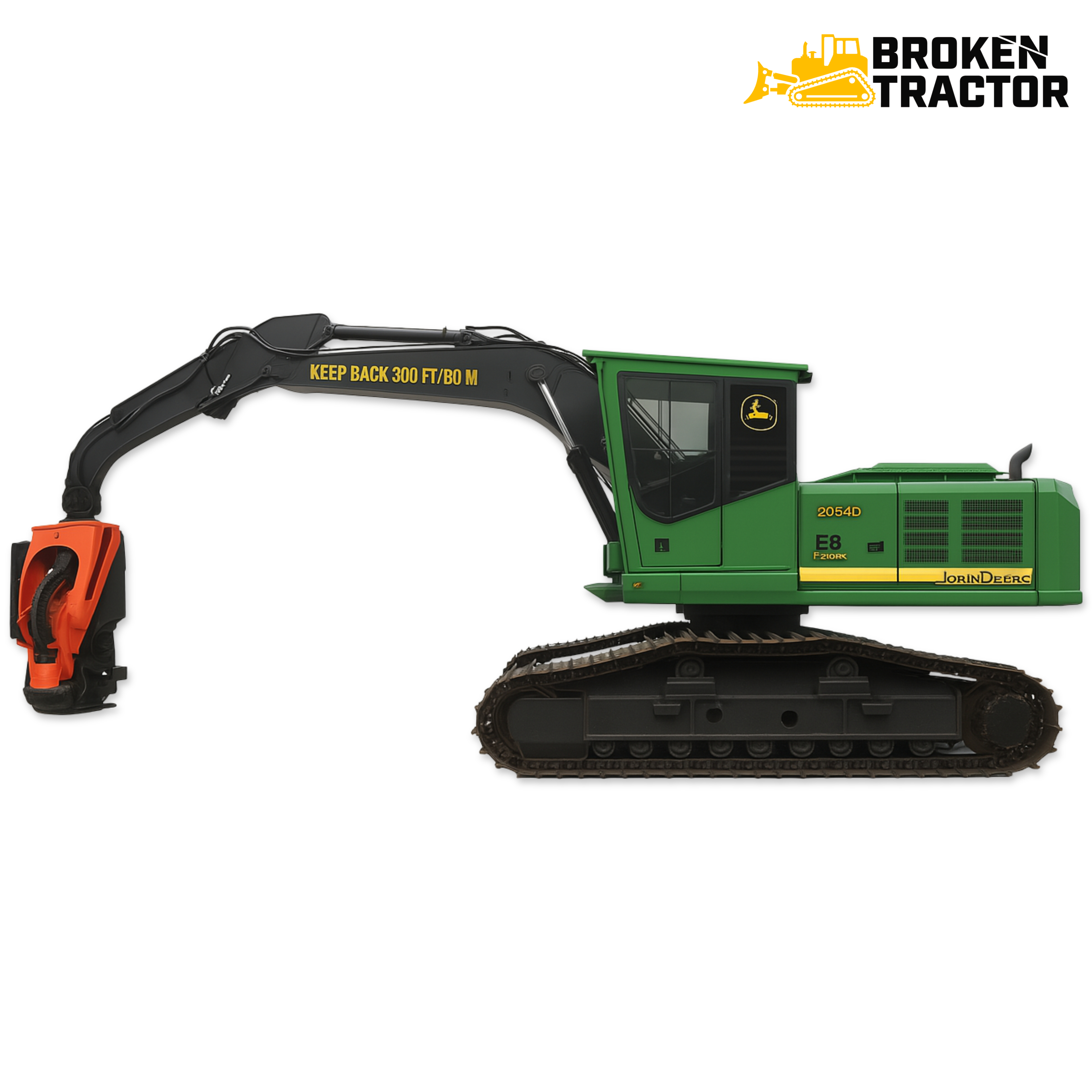 John Deere 2954D Log Loader | Broken Tractor