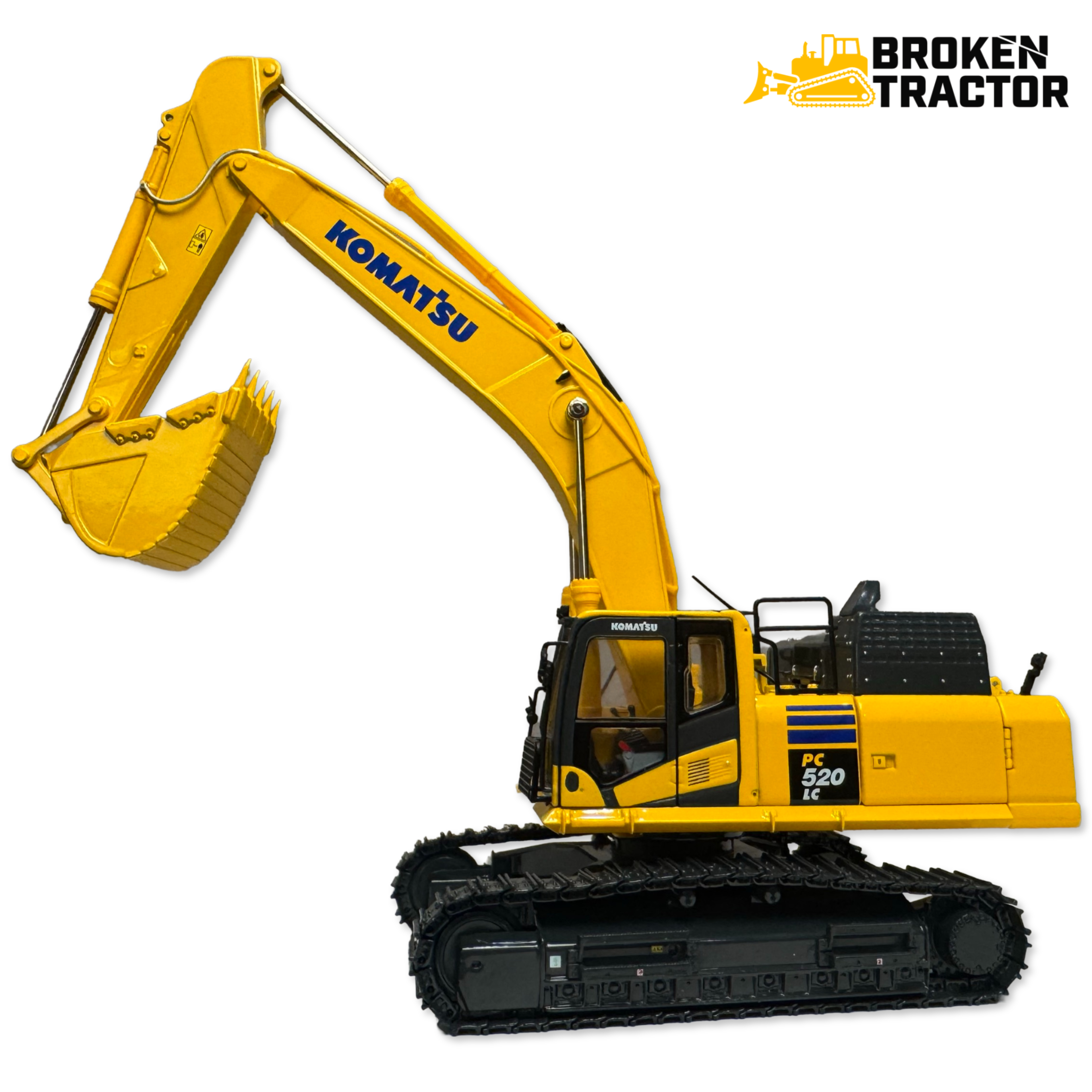 31R-010 1/43 コマツ KOMATSU PC520LC-11MO 1:43 Komatsu PC520 LC-11M0 Hydraulic Excavator Model with