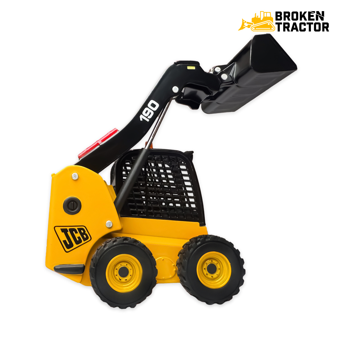 歌姫-凪 70-190 ダークブルーバック/サイドイエロー Q1 G651 JCB 190 Skid Steer Loader | Broken Tractor