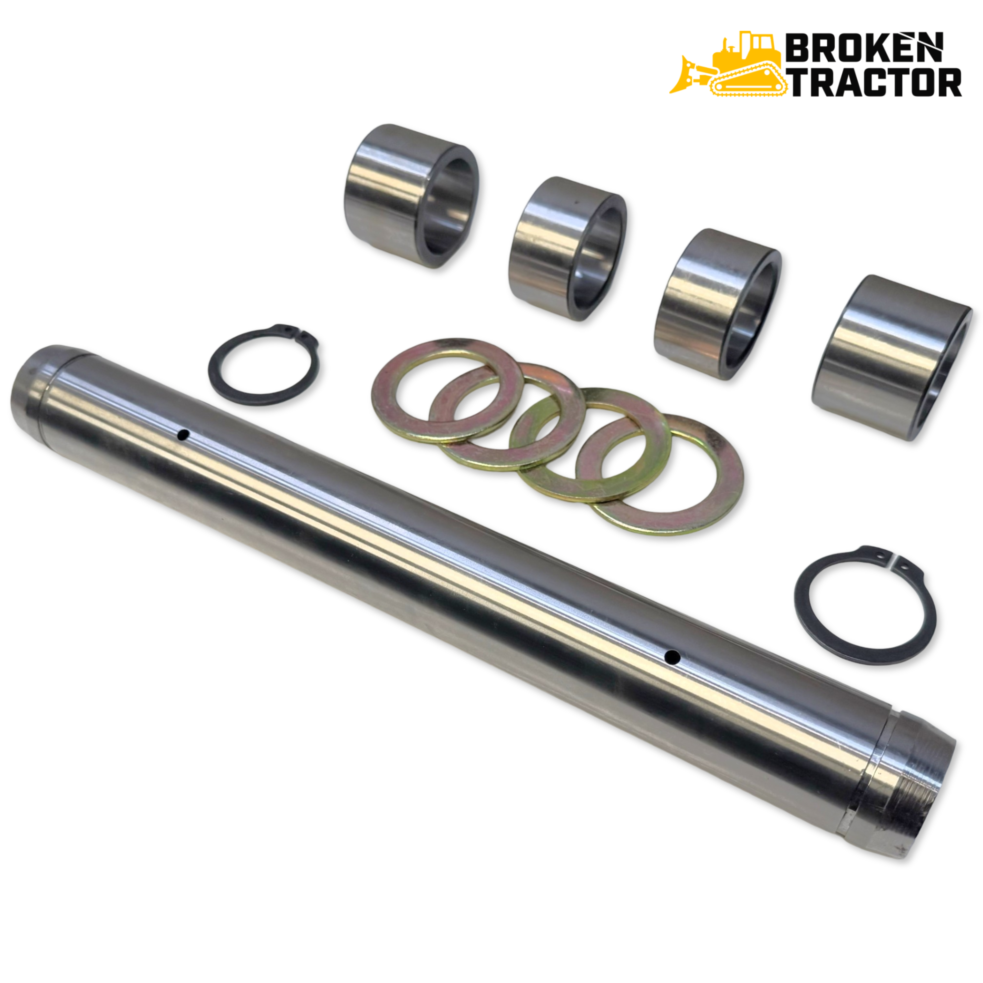 Case 580C Backhoe Pin Kit, Bucket to Dipper Stick | Broken T