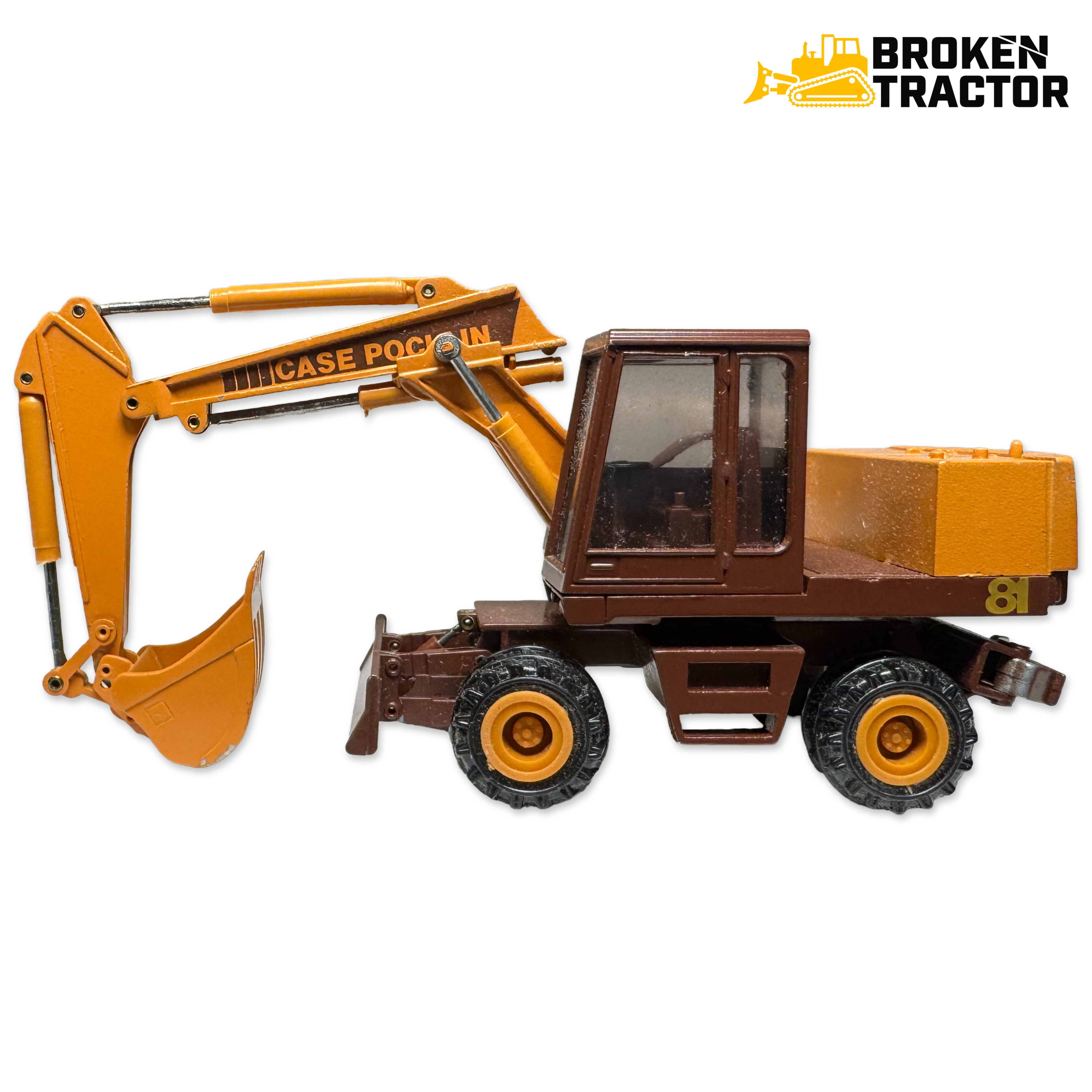 Case Poclain 81P Cruz-Air Wheeled Excavator
