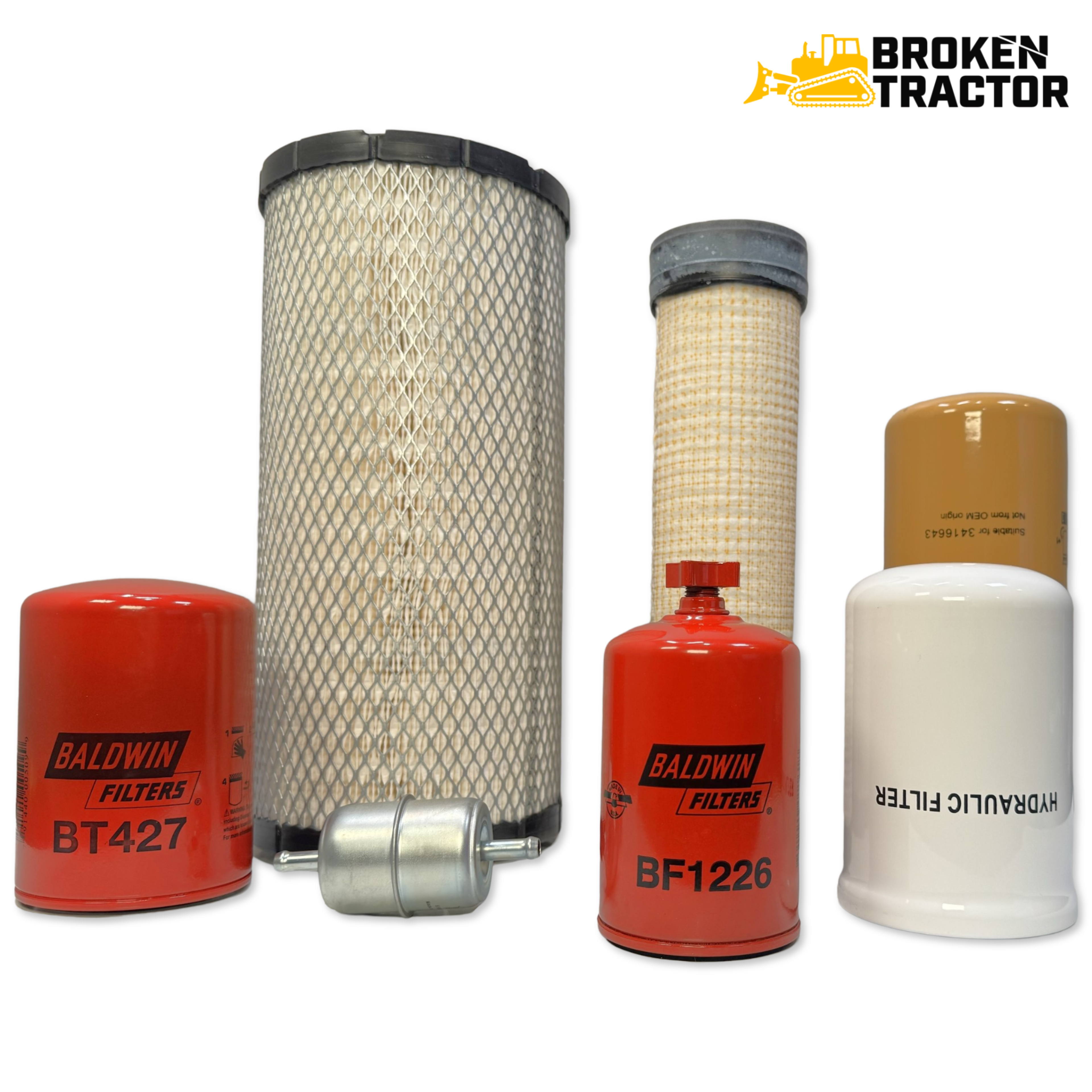 Case 90XT, 95XT Skid Steer Filter Kit | Broken Tractor