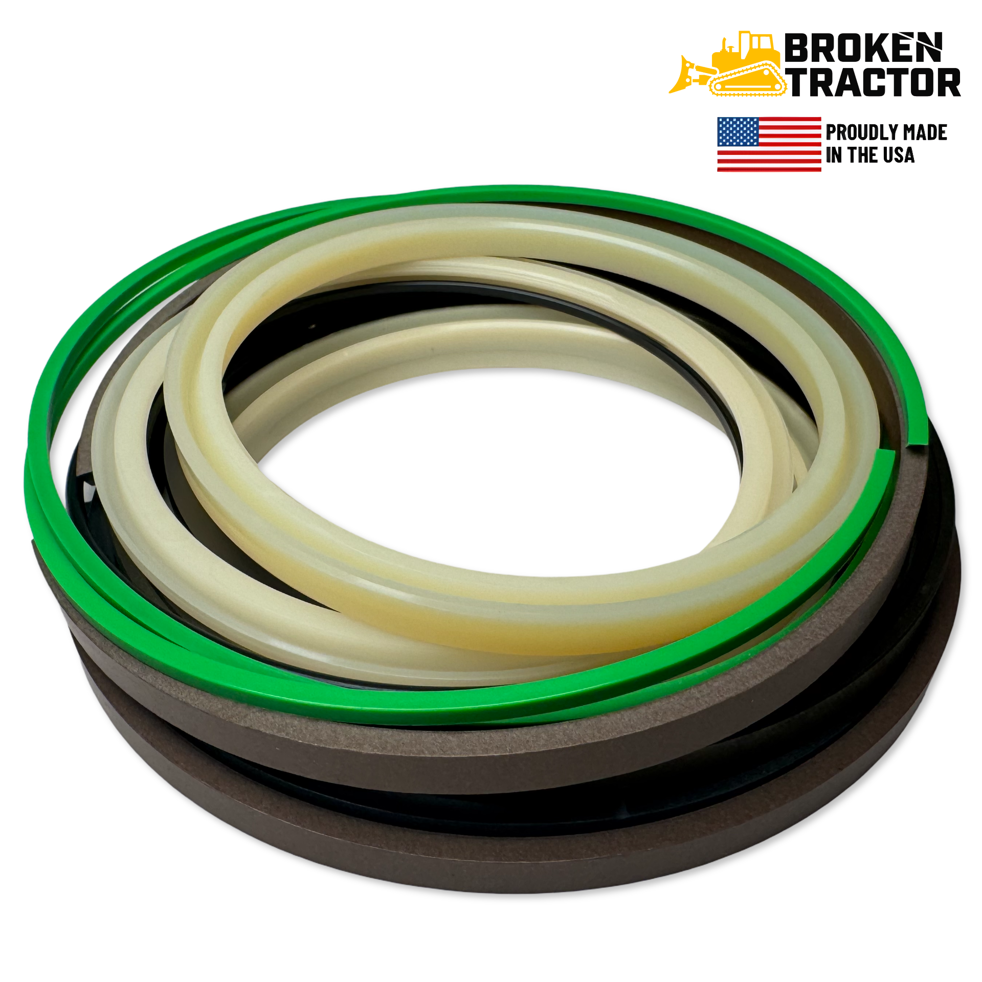 まる　0923 Dipper Arm Cylinder Seal Kit | Broken Tractor | MMV80090