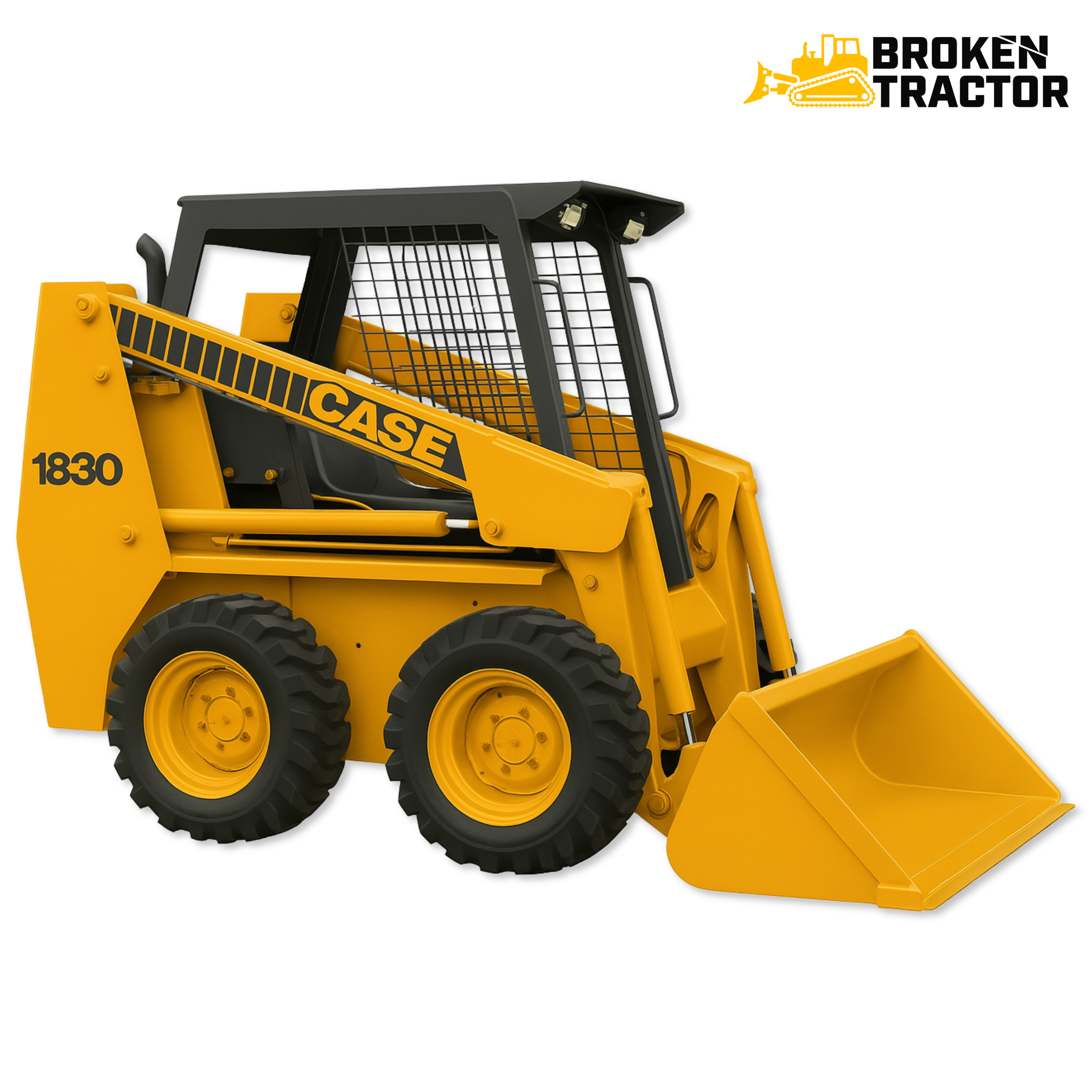 Case 1830 Skid Steer Loader Info & Parts | Broken Tractor