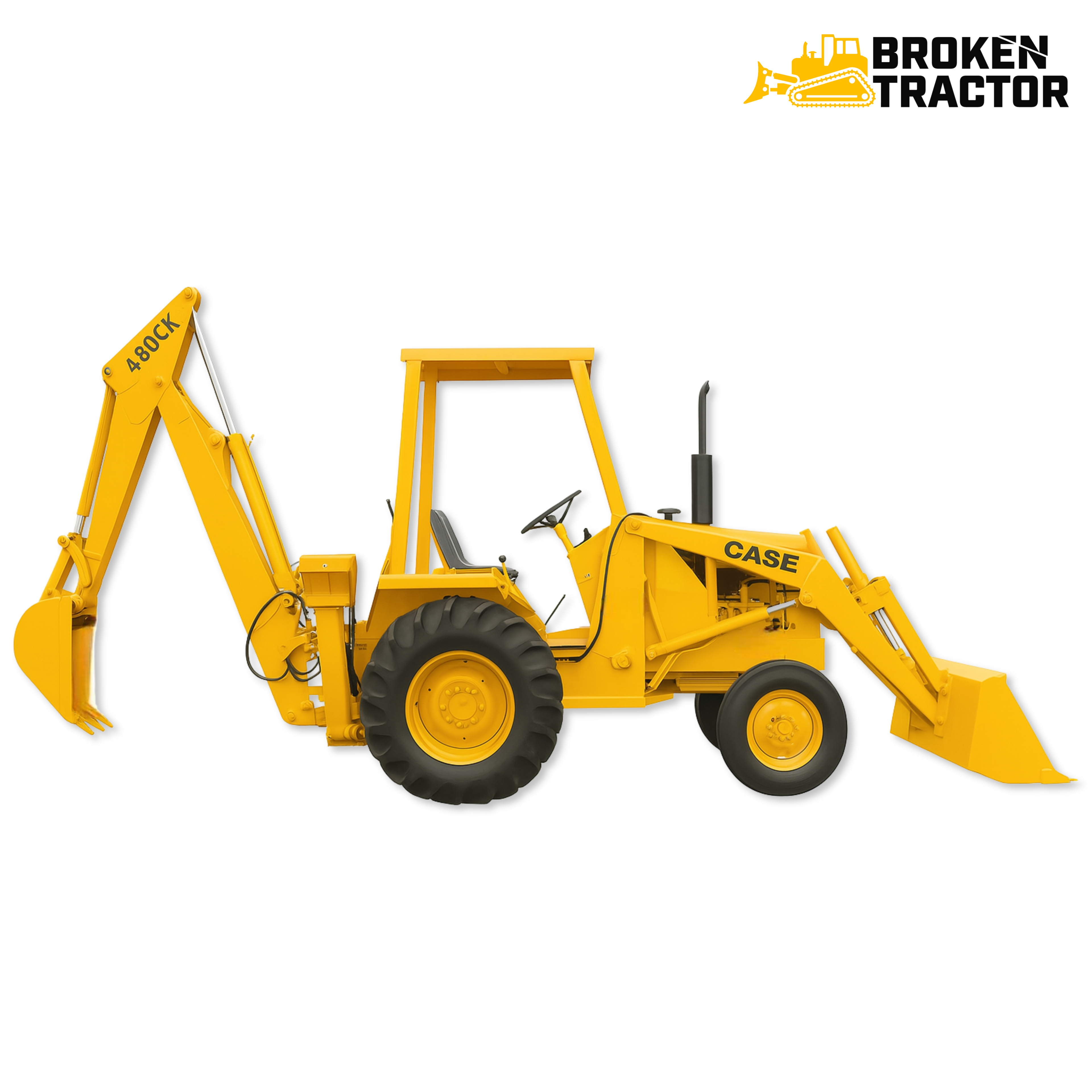 Case 480B Backhoe Loader