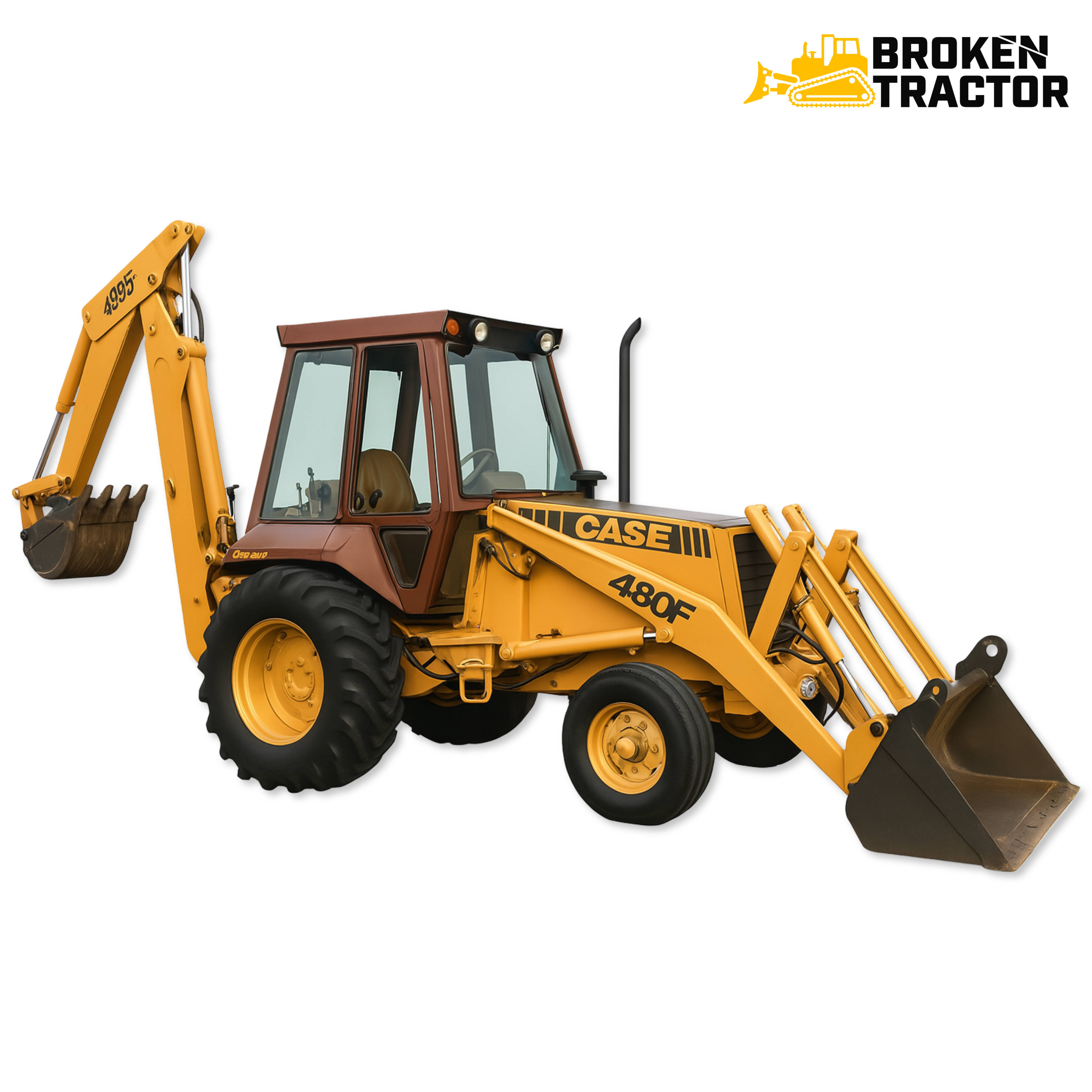 Case 480F Skip Loader