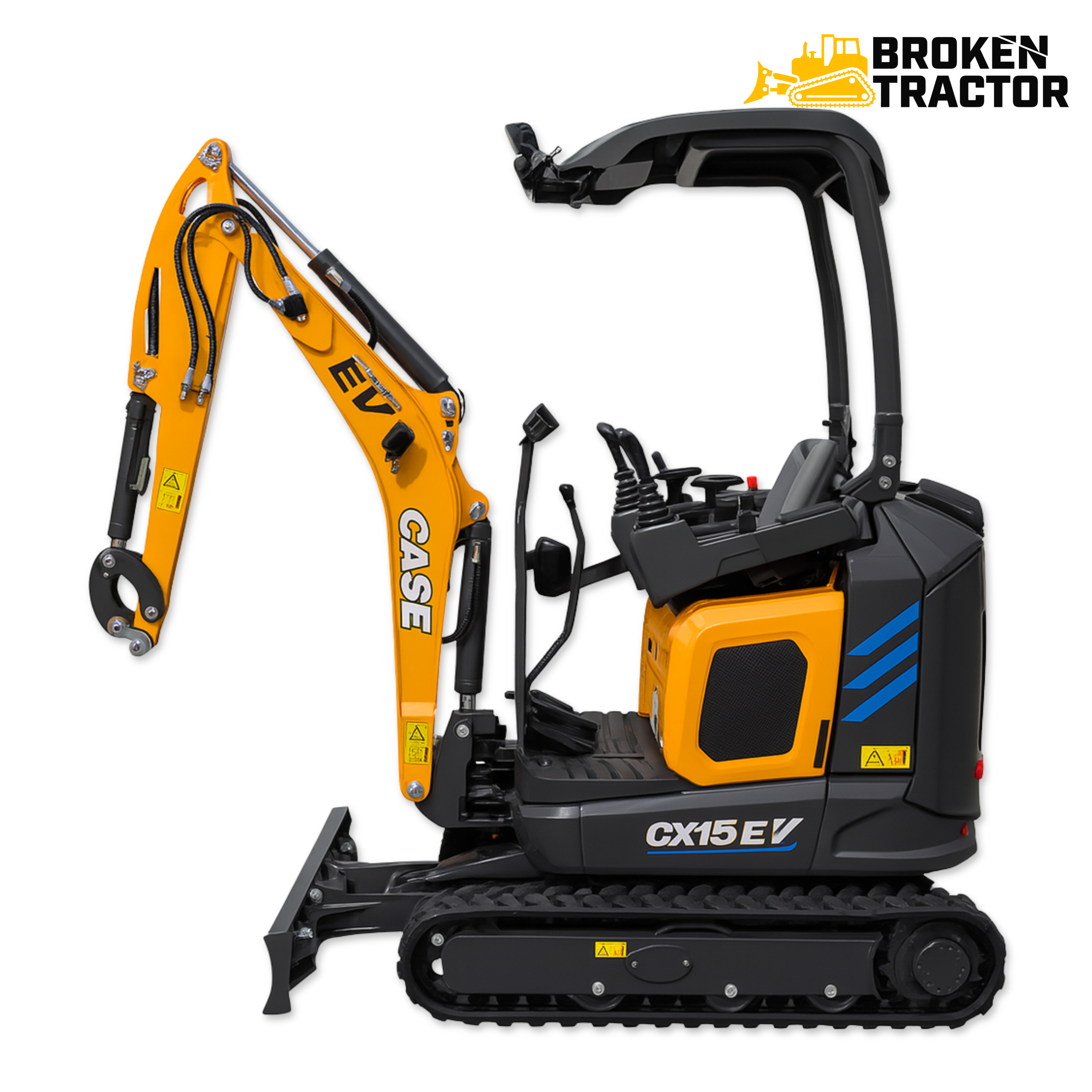 Case CX15EV Electric Mini Excavator