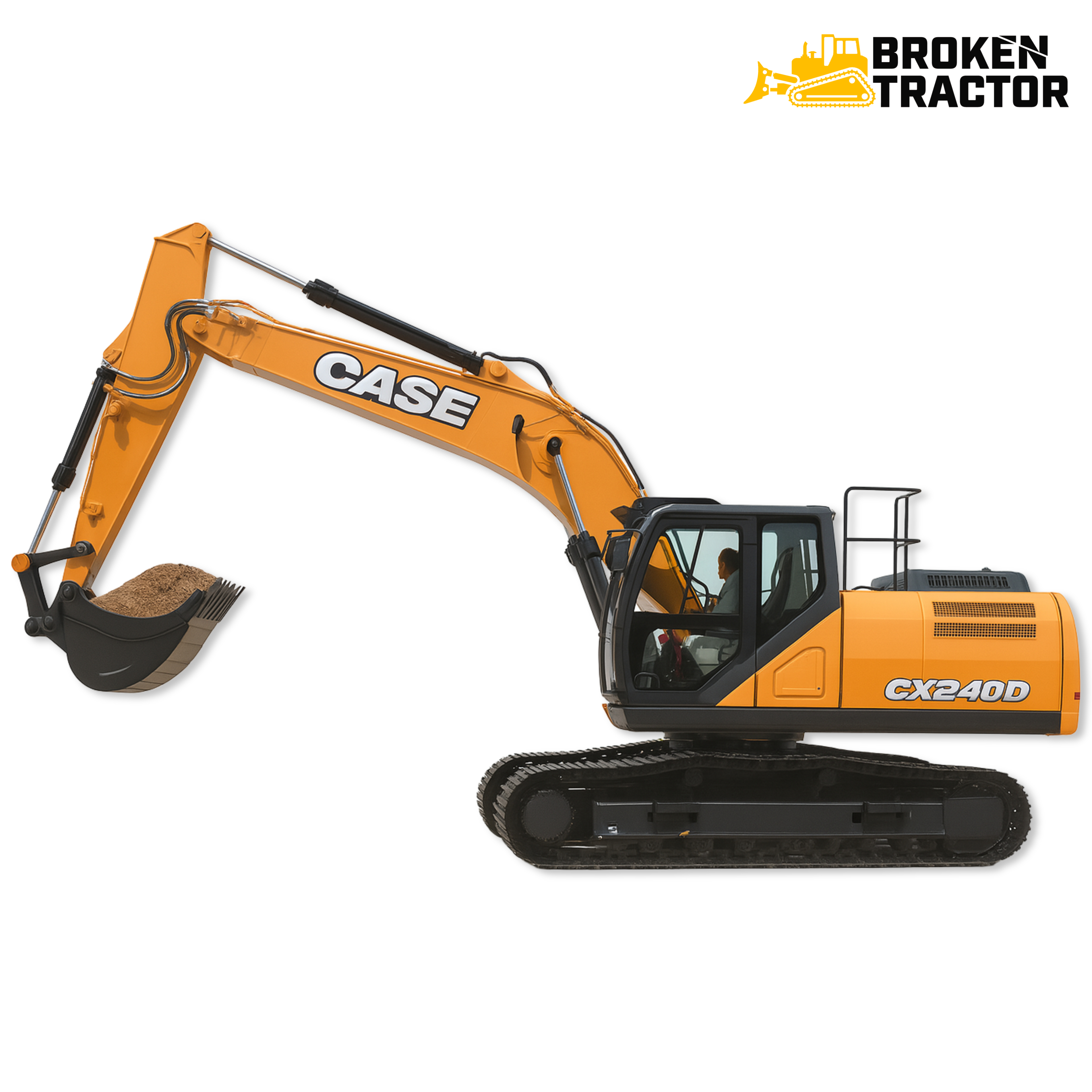 Case CX240D Excavator