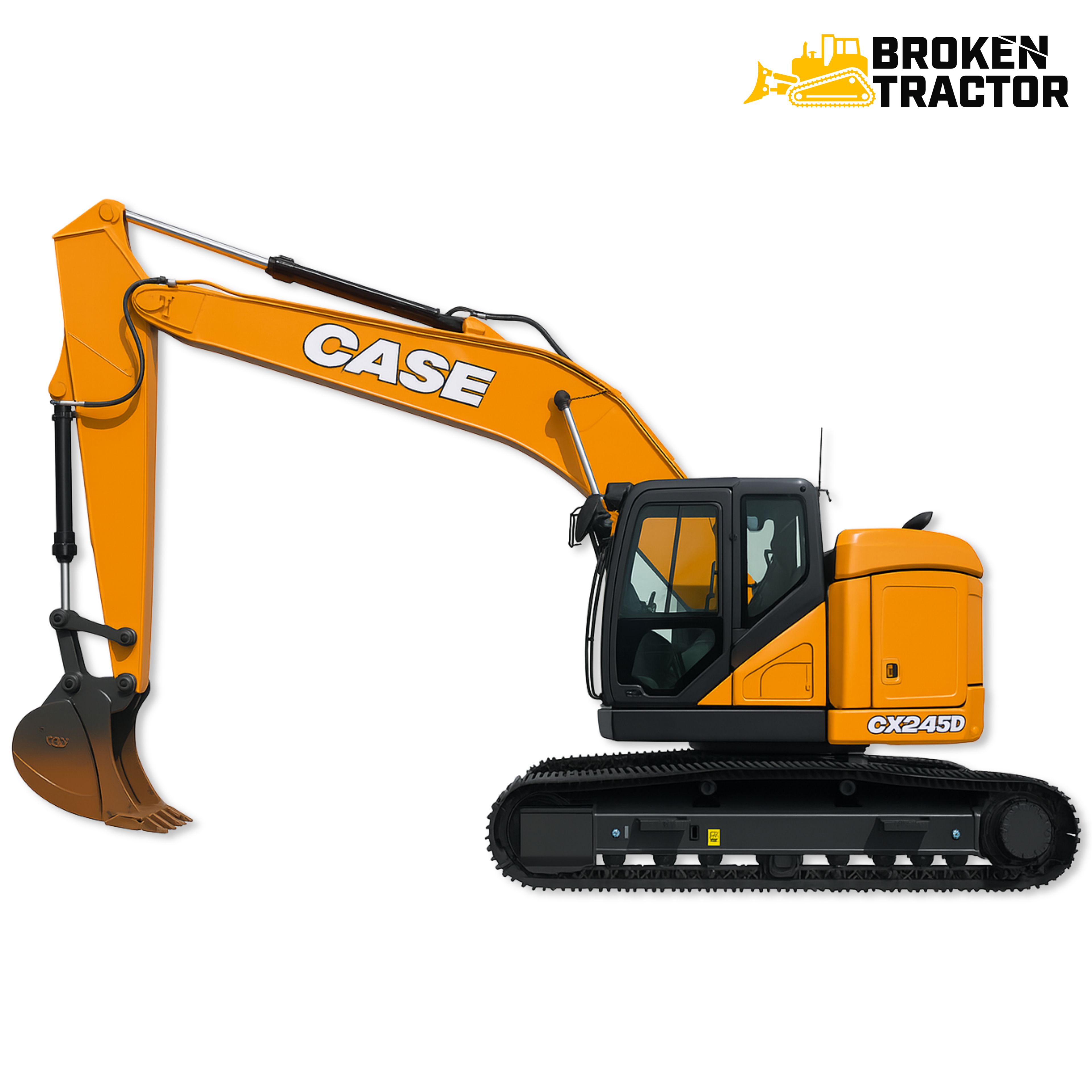 Case CX245D SR Excavator