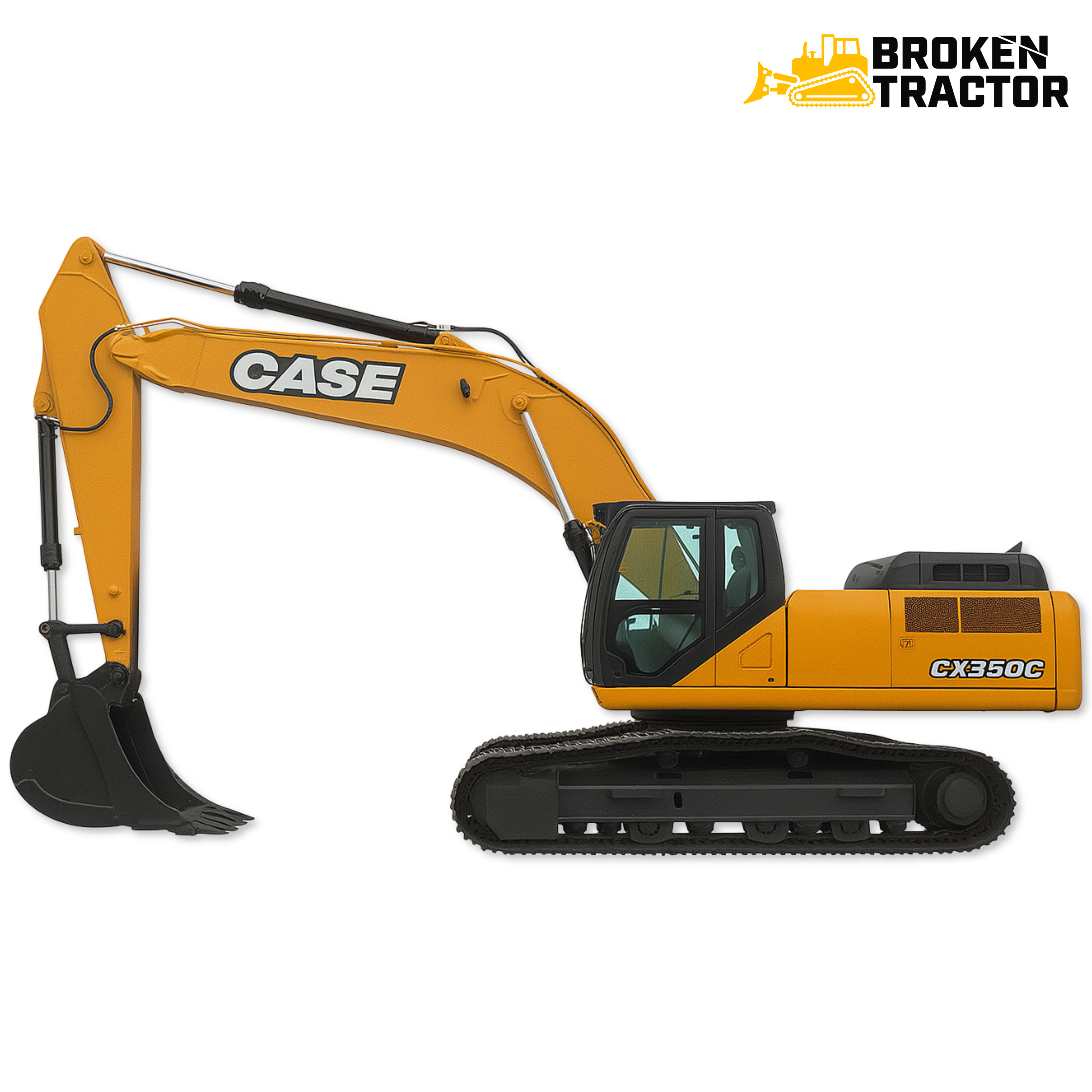 Case_CX350C_Hydraulic_Excavato