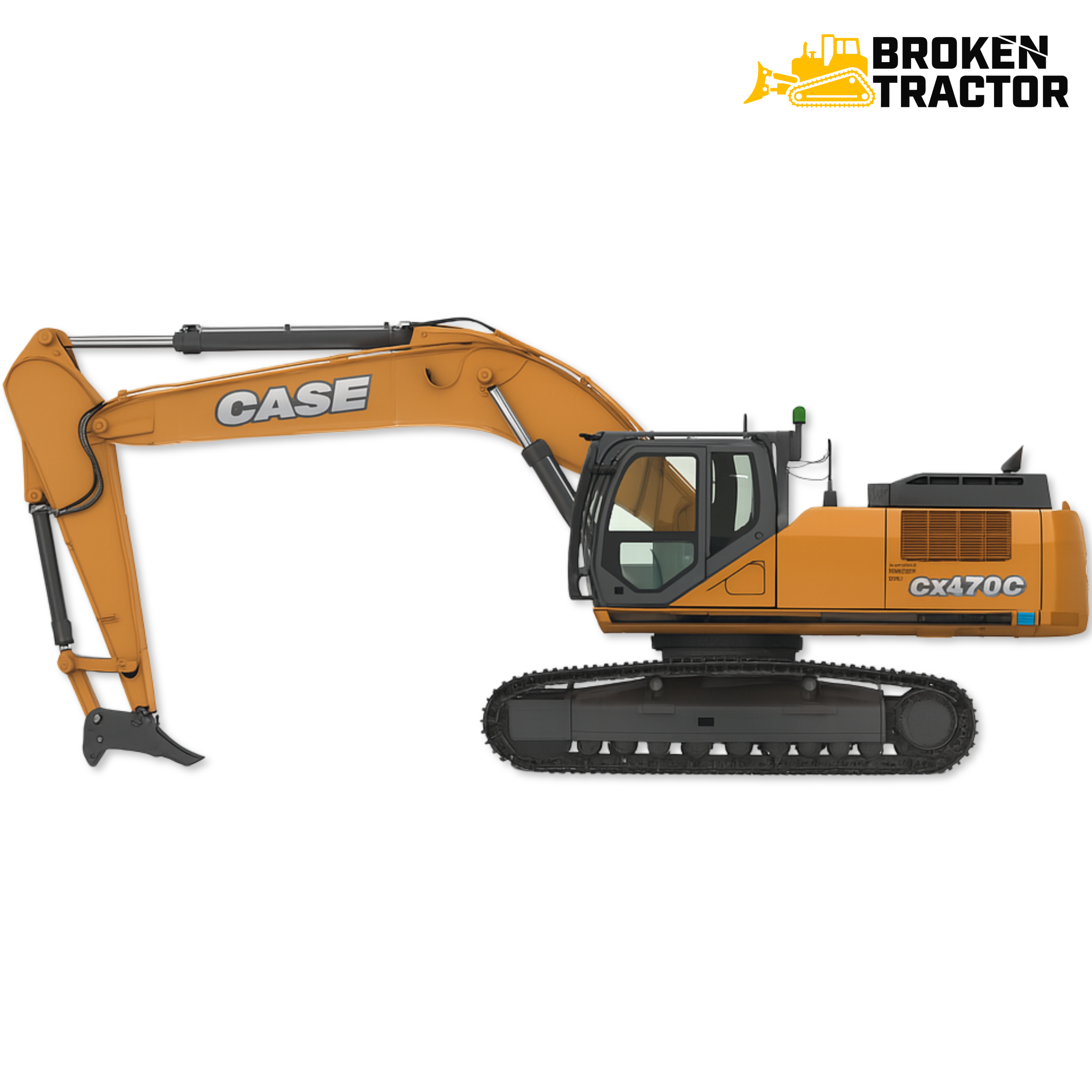 Case CX470C Hydraulic Excavator