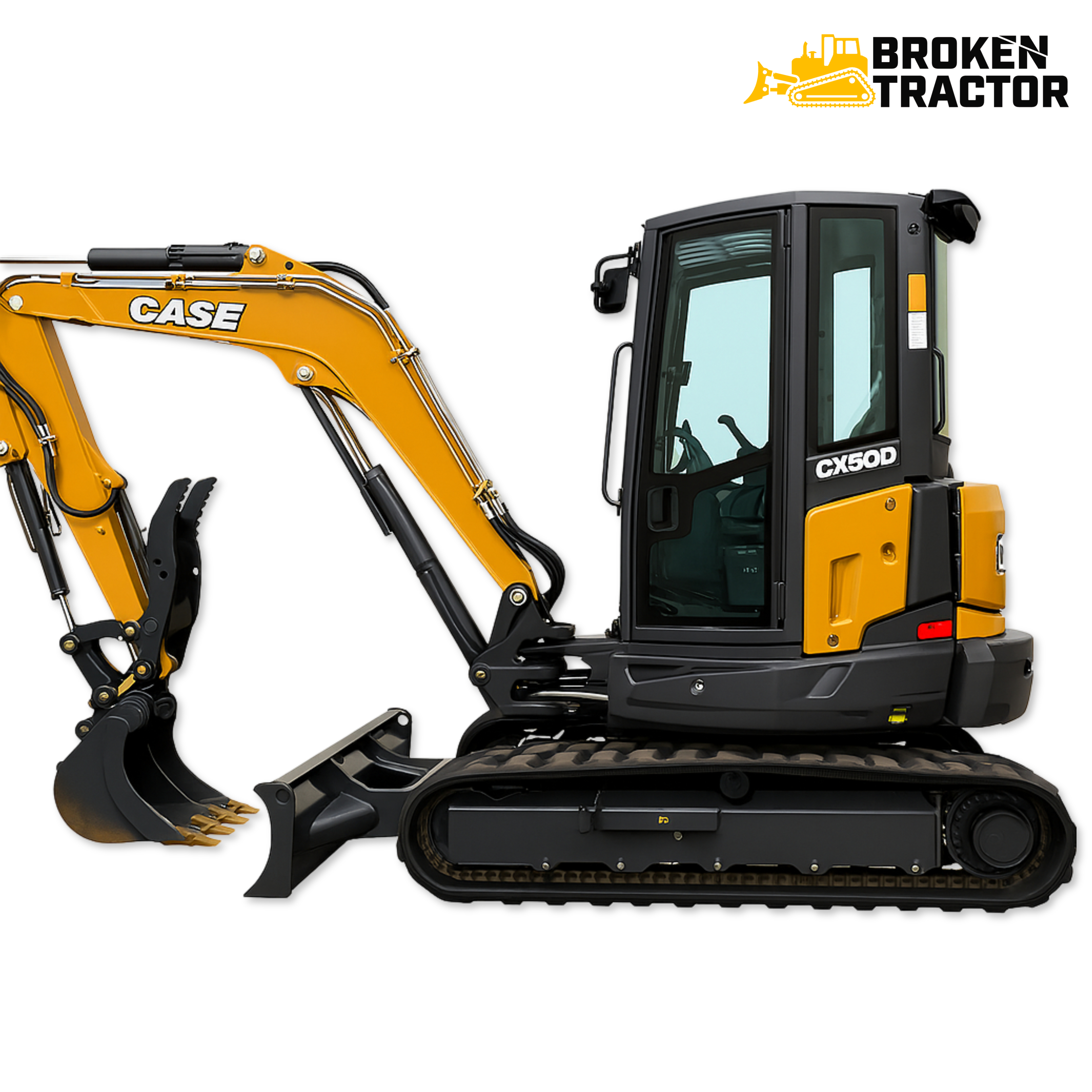 Case CX50D Mini Excavator