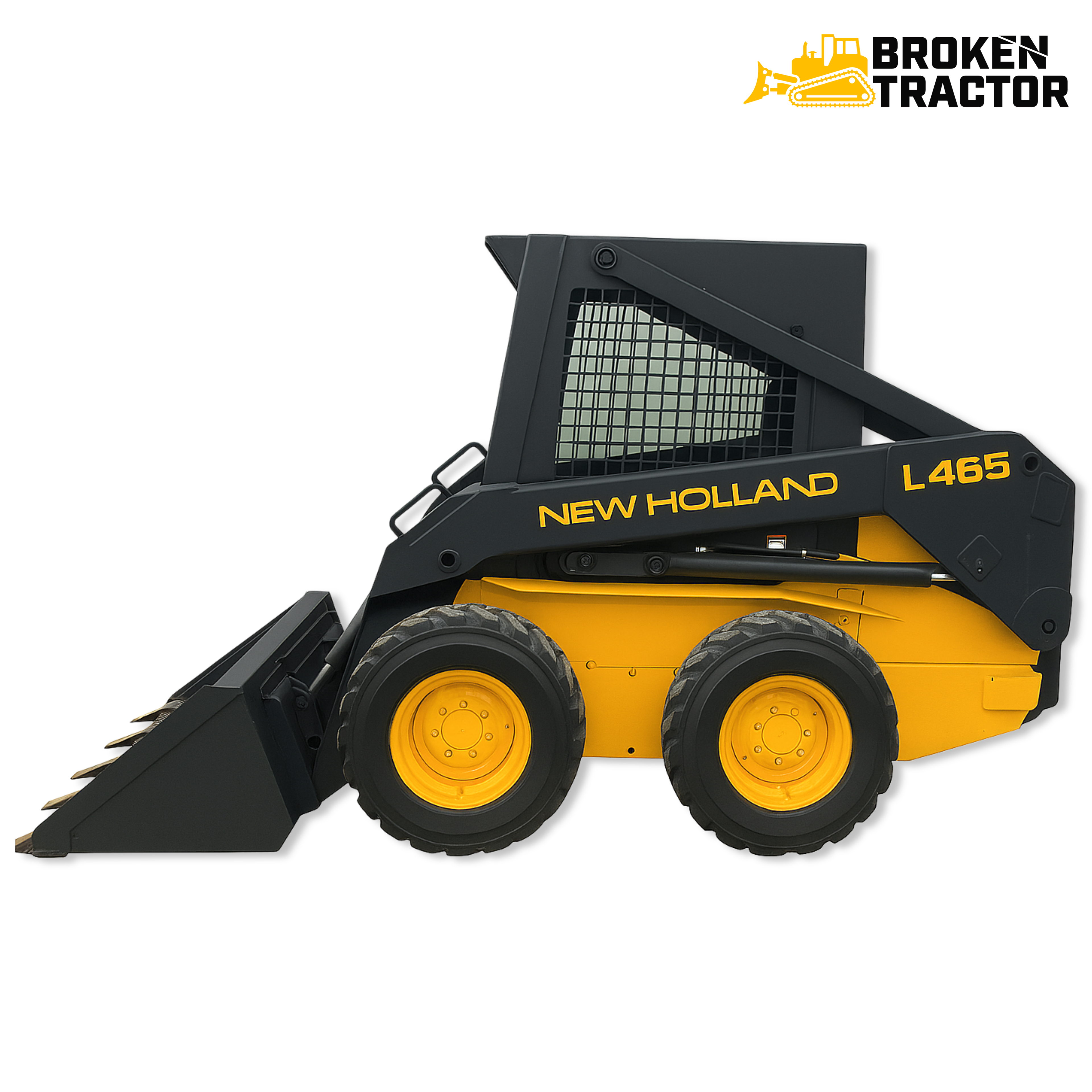 New Holland L465 Skid Steer Loader | Specs & Parts Guide | Broken