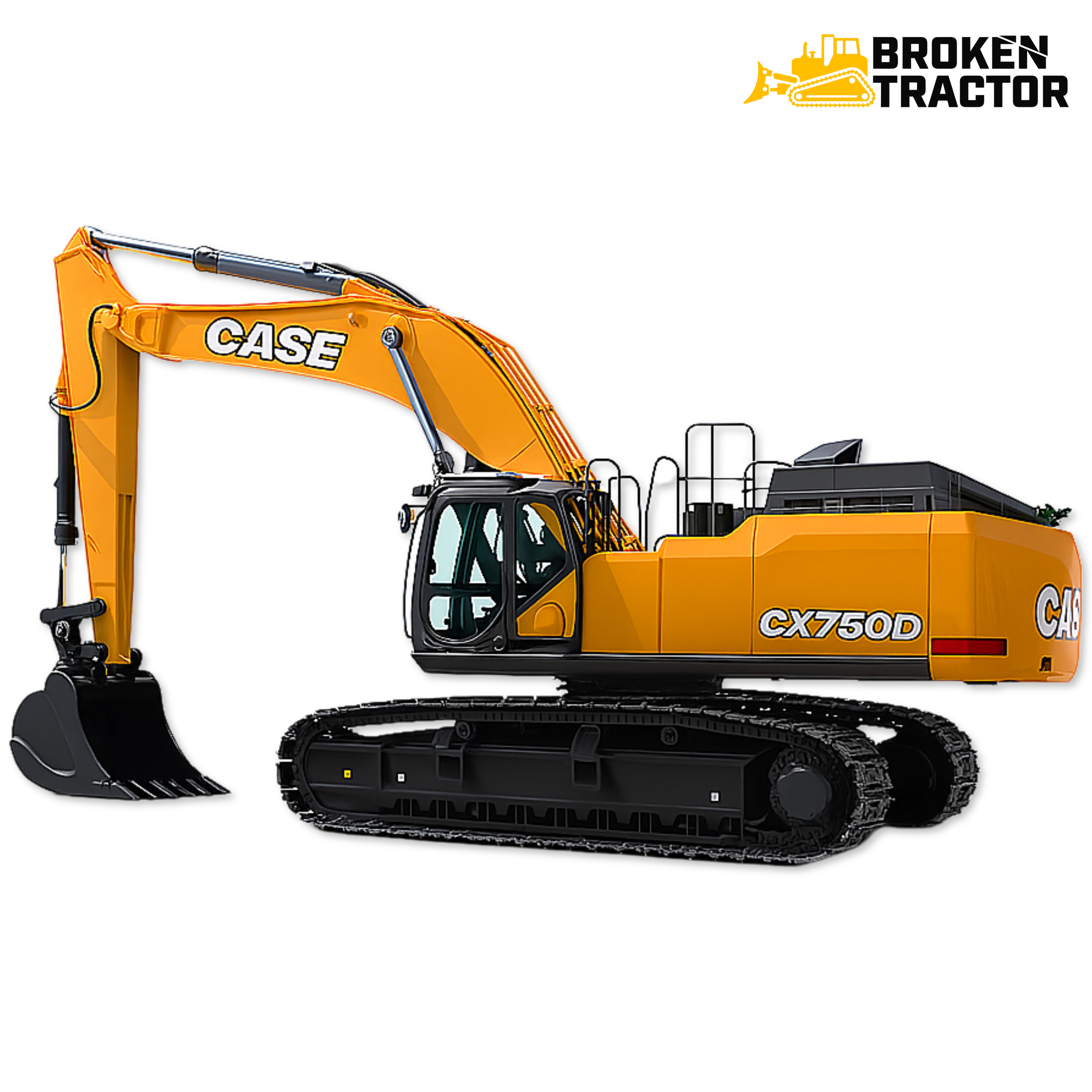 Case CX750D Hydraulic Excavator
