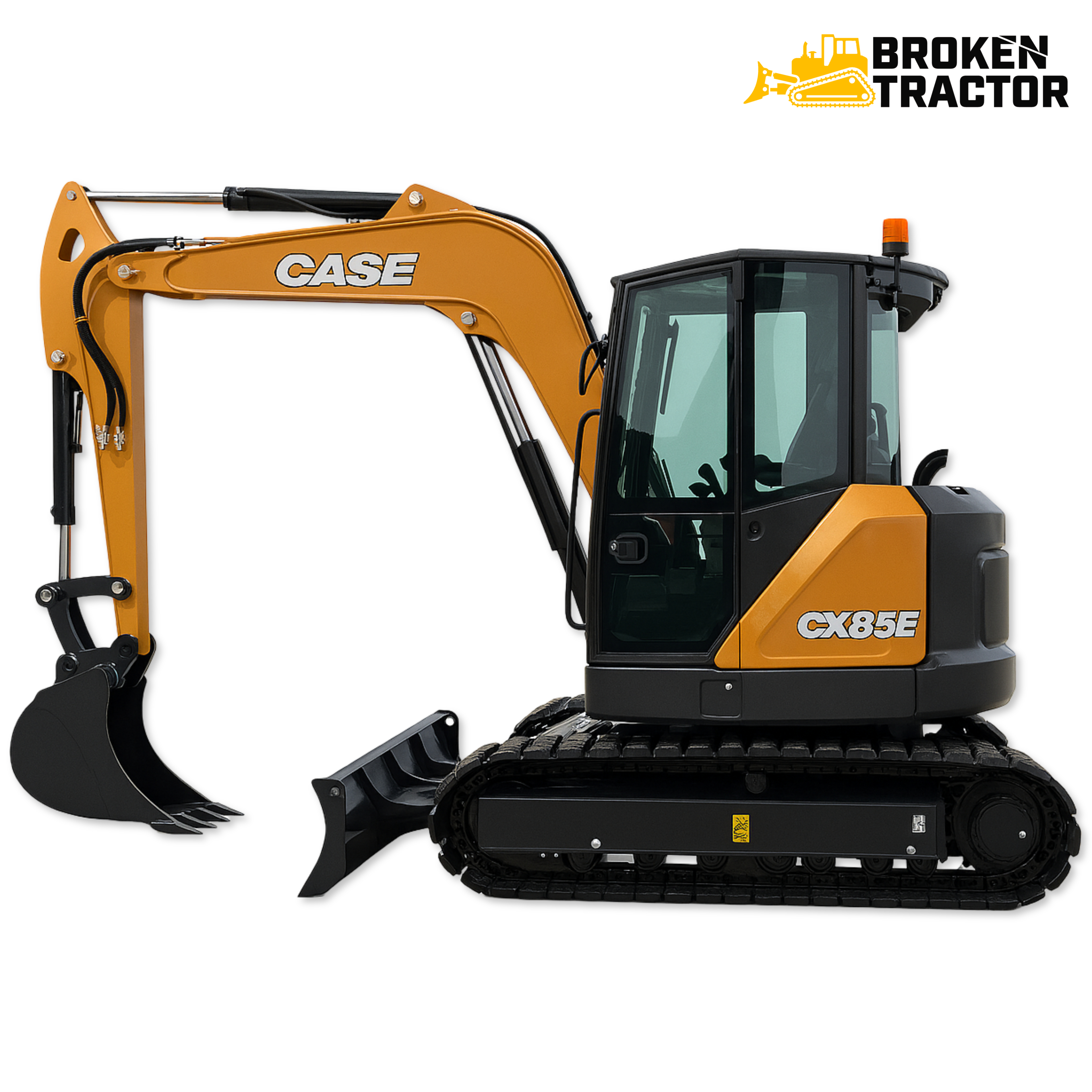 CX85E Midi Excavator Info & Parts | Broken Tractor