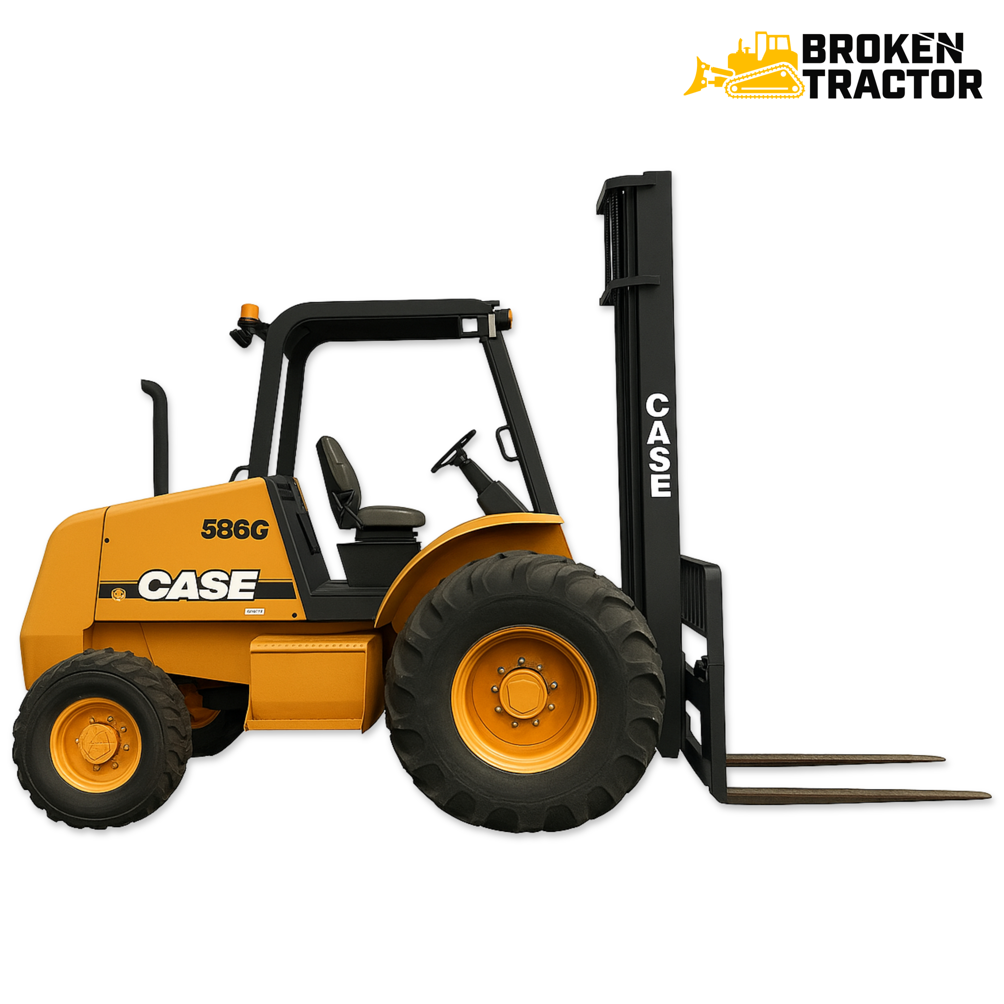 Case 586G Rough Terrain Forklift
