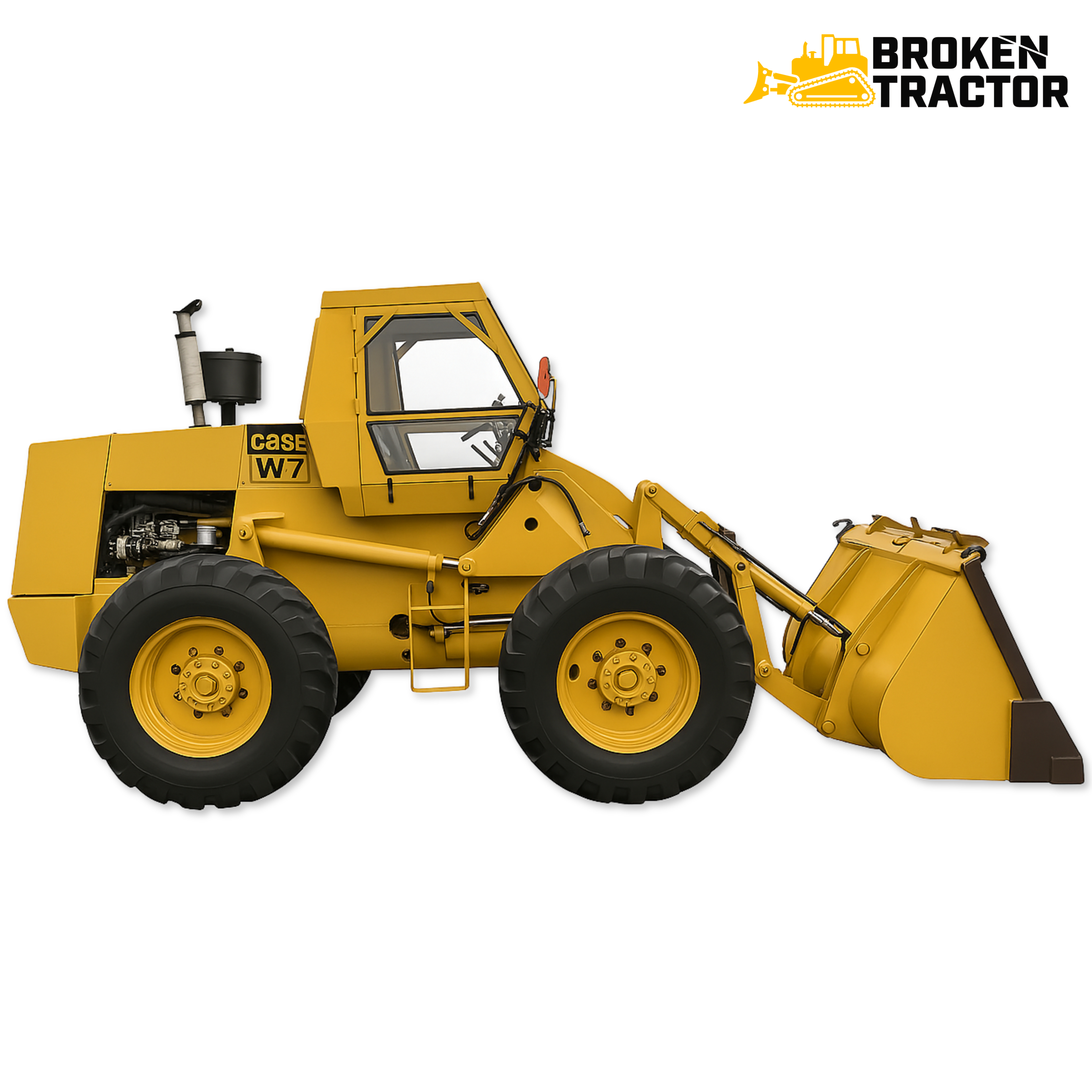 Case W7 Wheel Loader