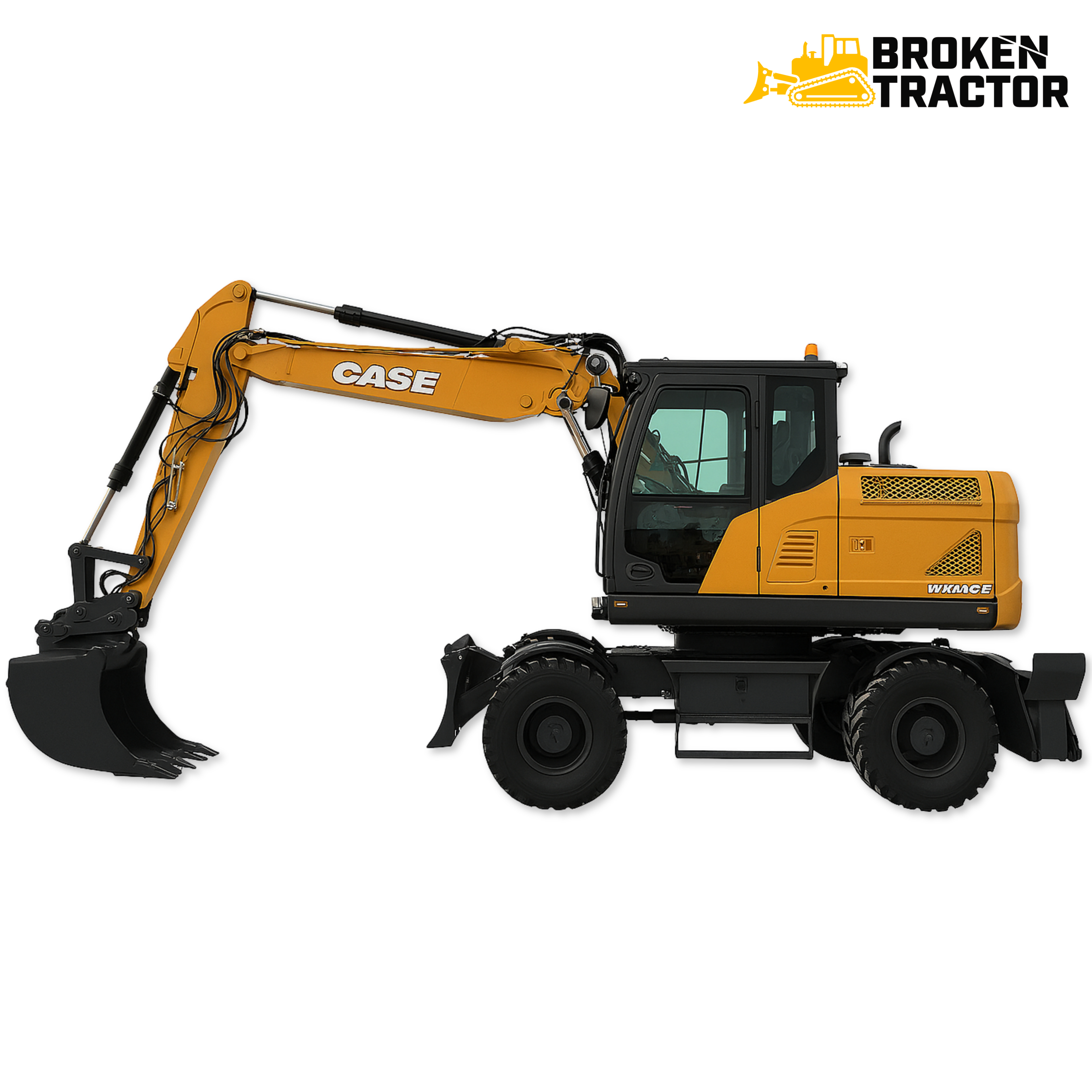 Case WX140E Wheeled Excavator