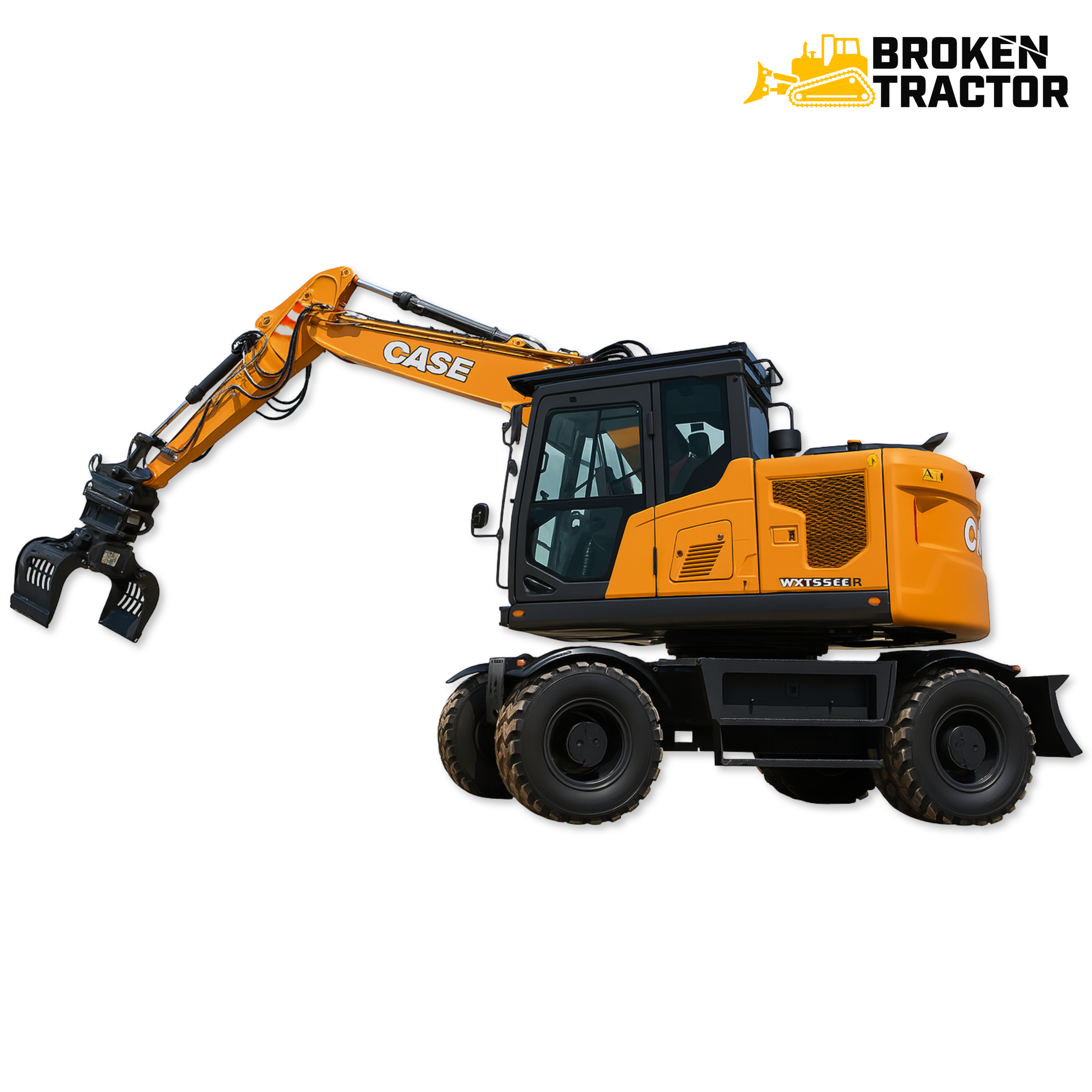 Case WX155E SR Wheeled Excavator