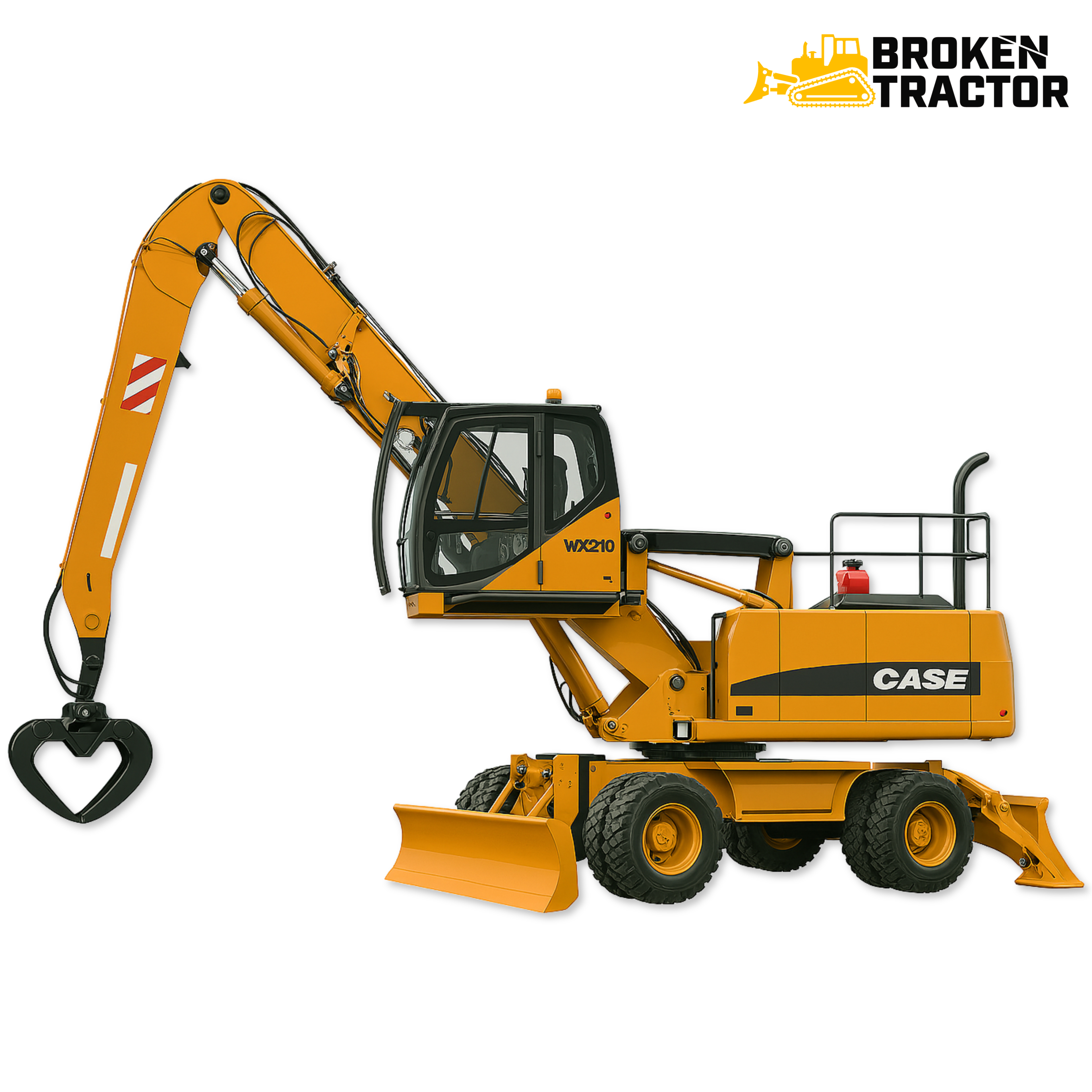 Case WX210 Wheeled Excavator