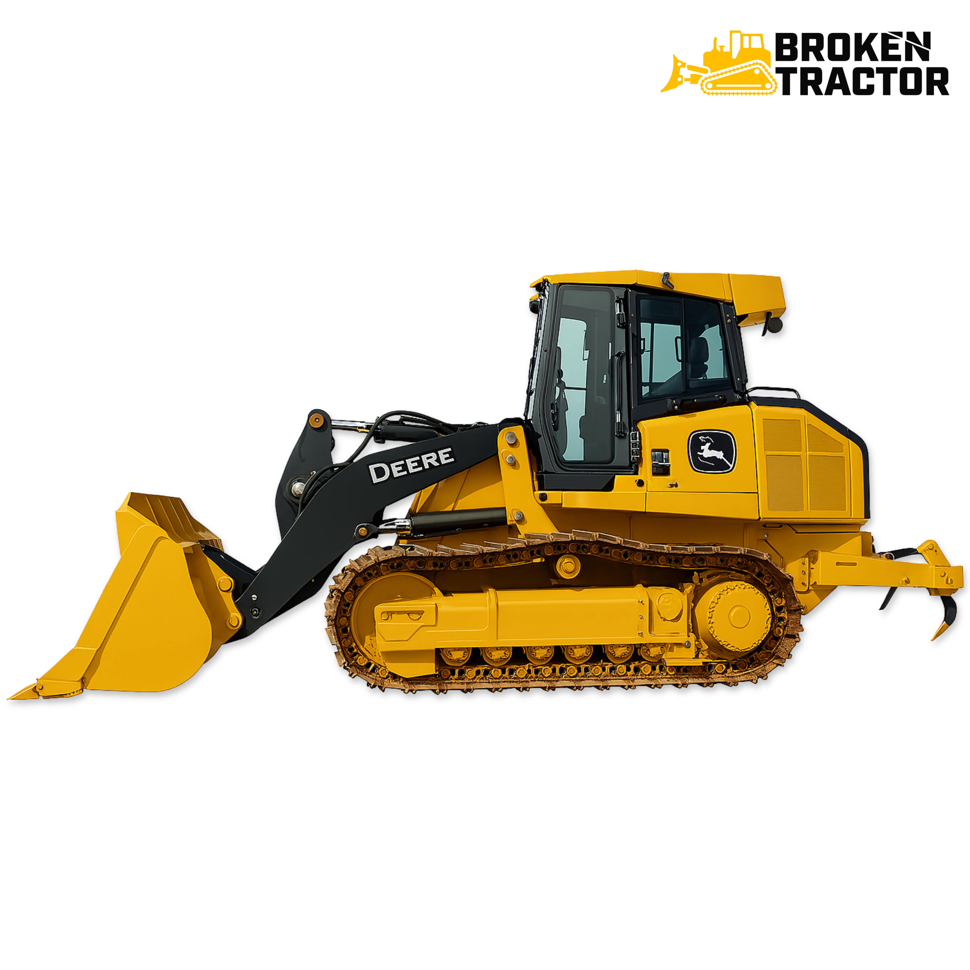 John Deere 655K Crawler Loader