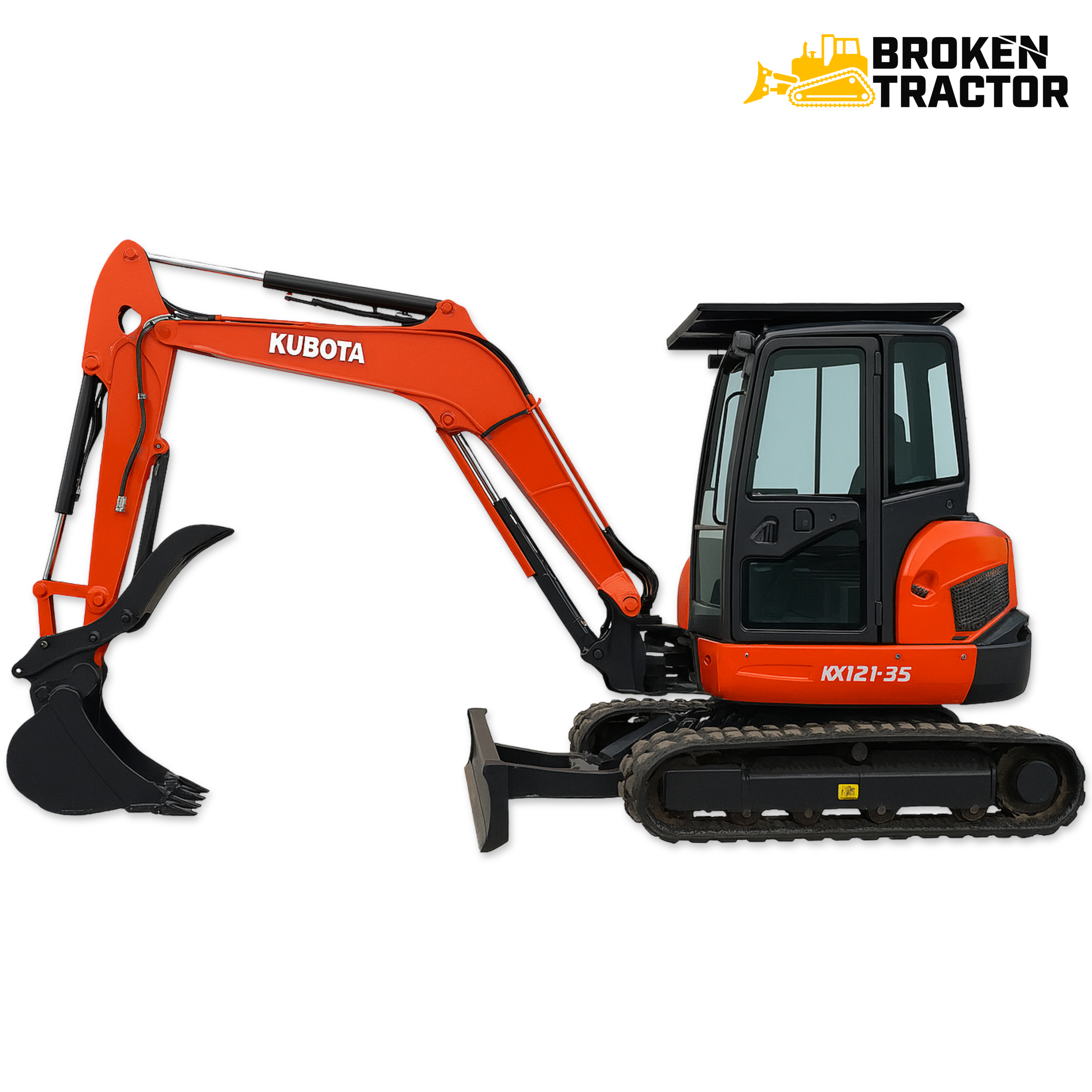 Kubota-KX121-3S-MiniExcavator-