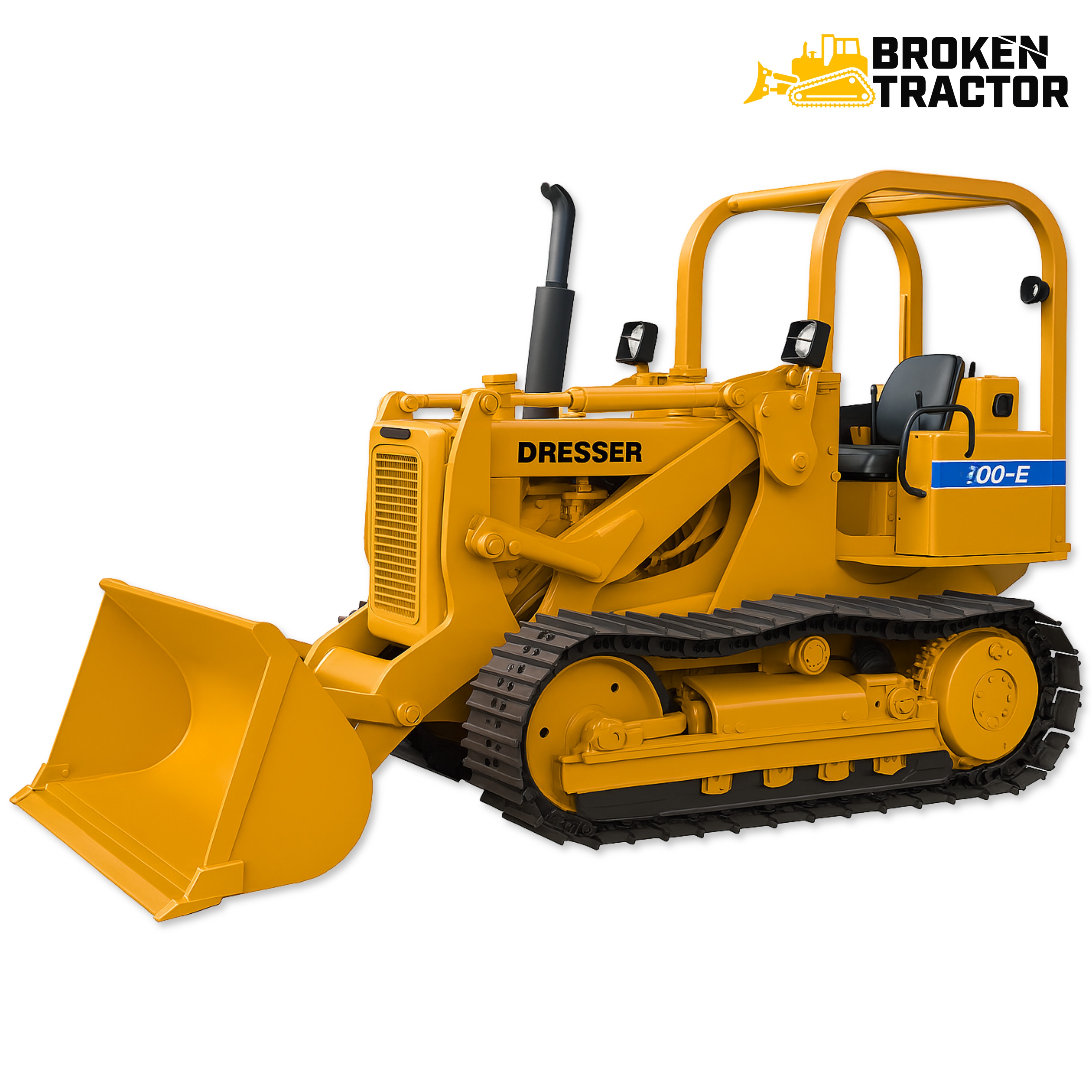 IH 100E Crawler Loader