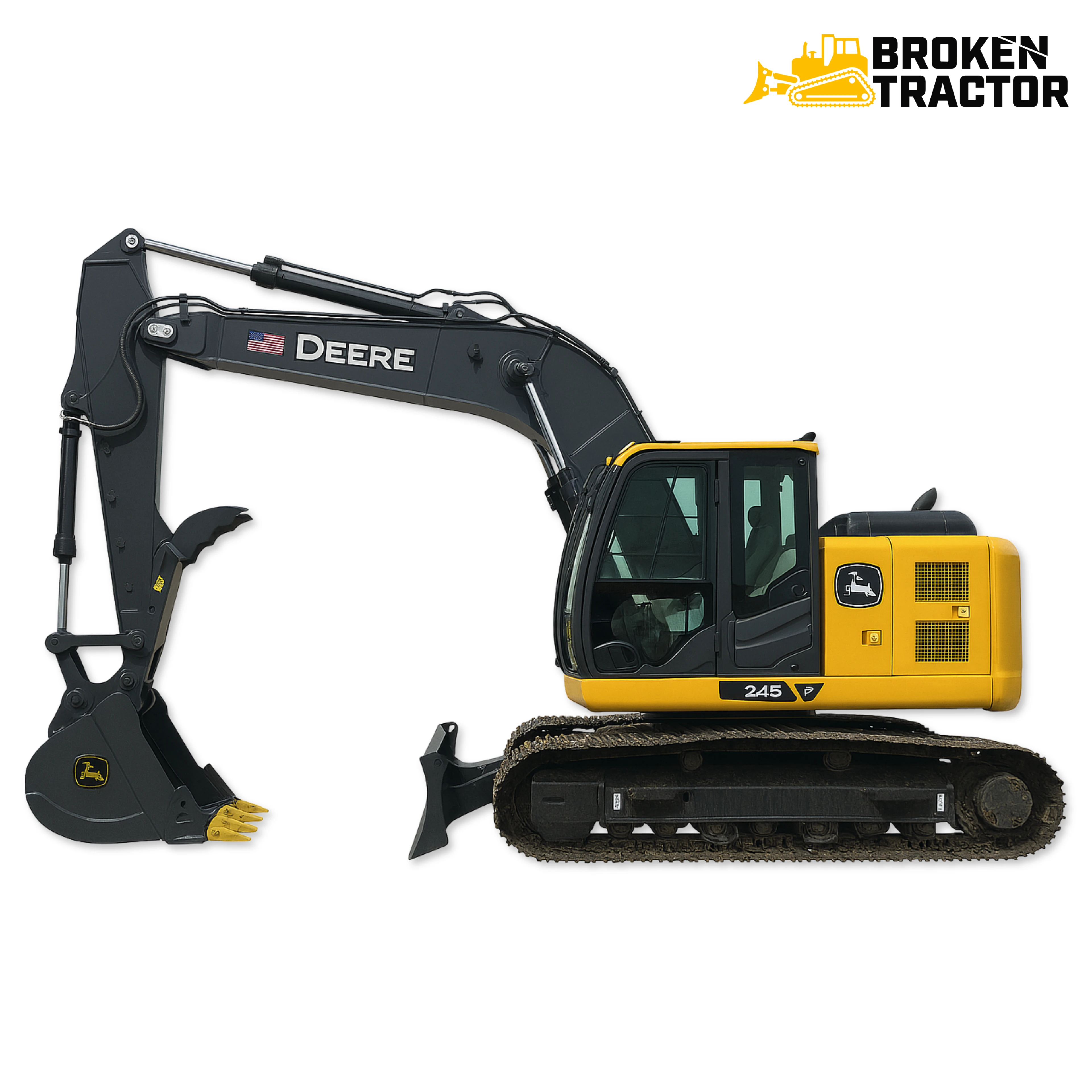 John Deere 245 P-Tier Excavator