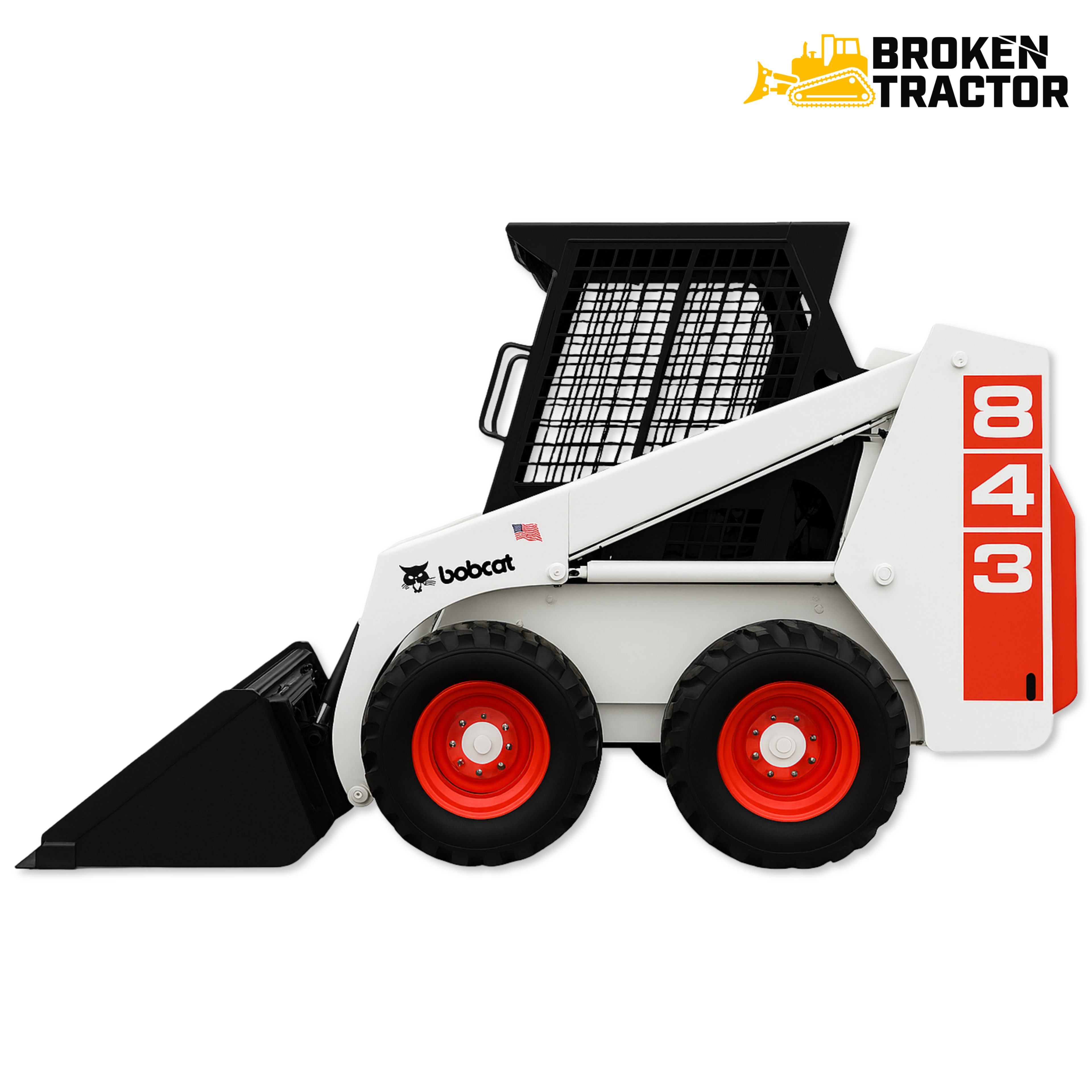 グルーデコセット Bobcat 843 Skid Steer Loader | Specs, Parts & Common Fixes