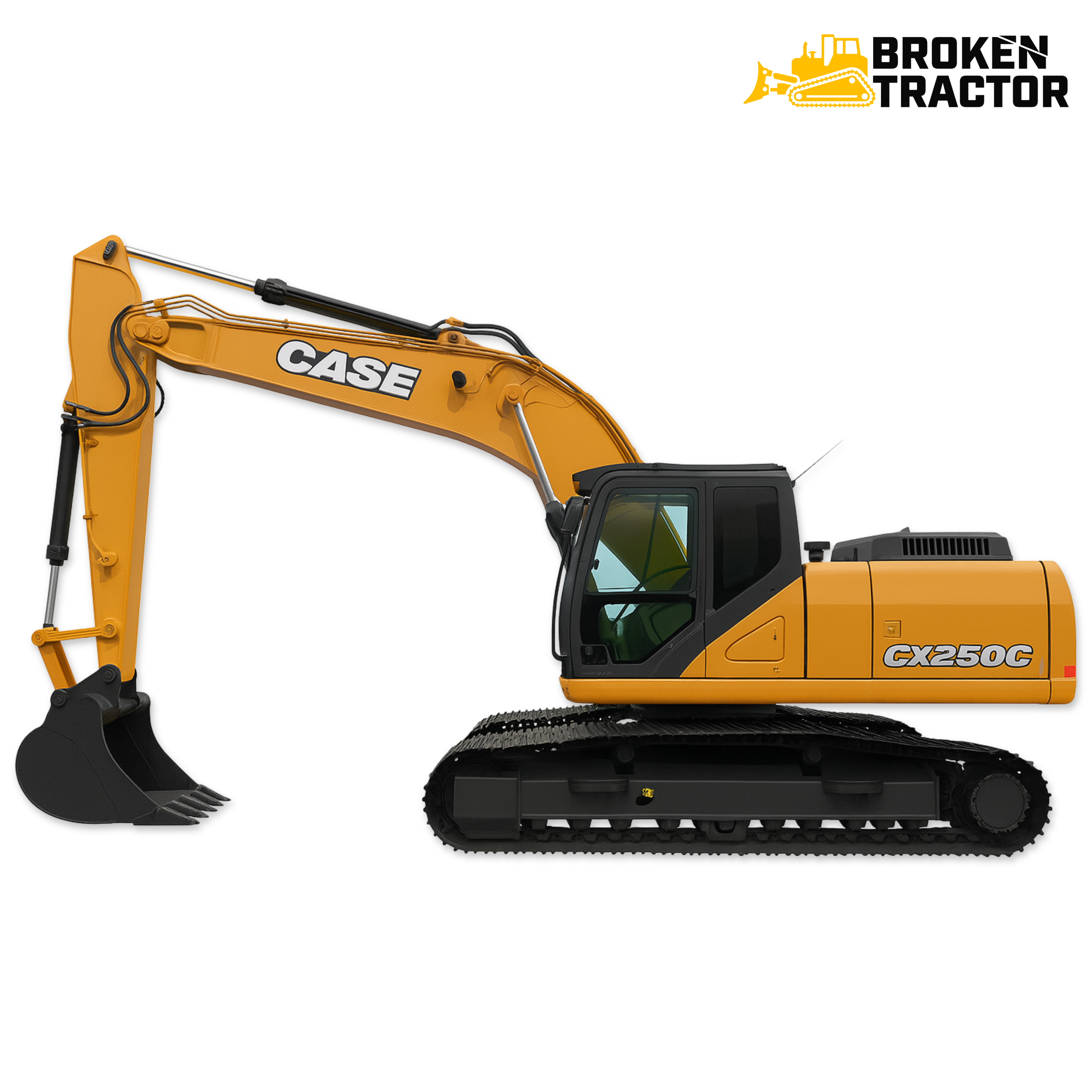 Case CX250C Hydraulic Excavator