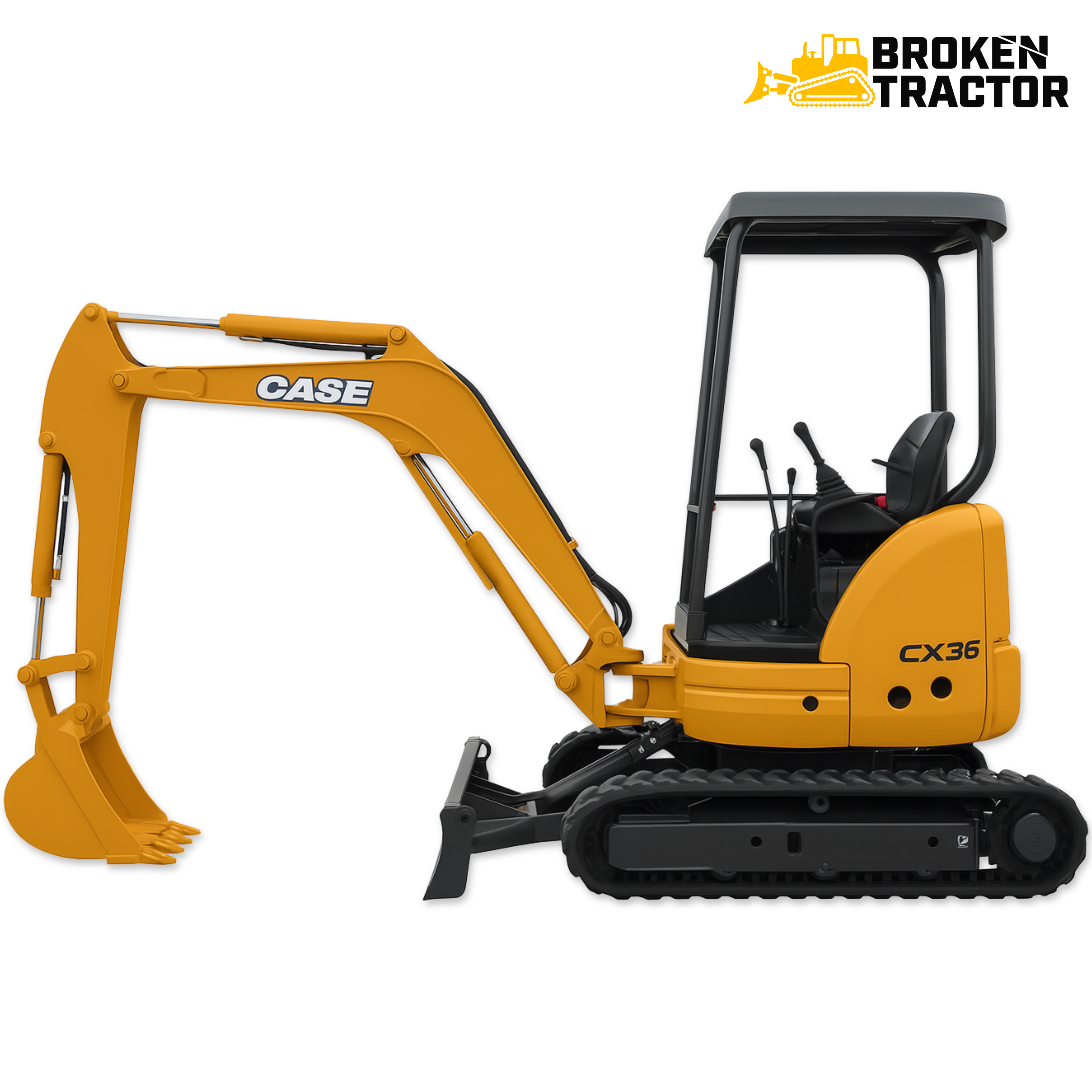 Case CX36 Mini Excavator