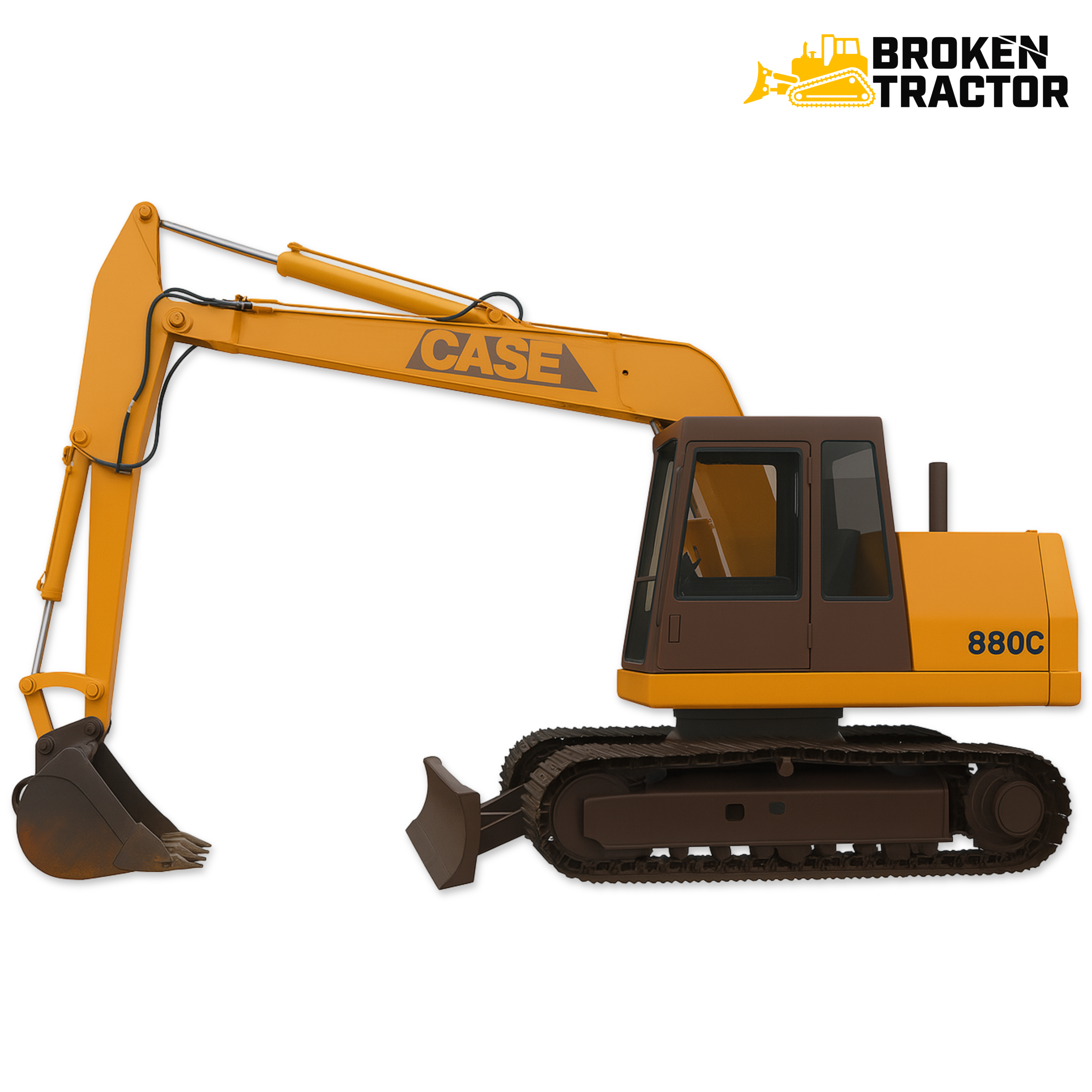 Case 880C Hydraulic Excavator