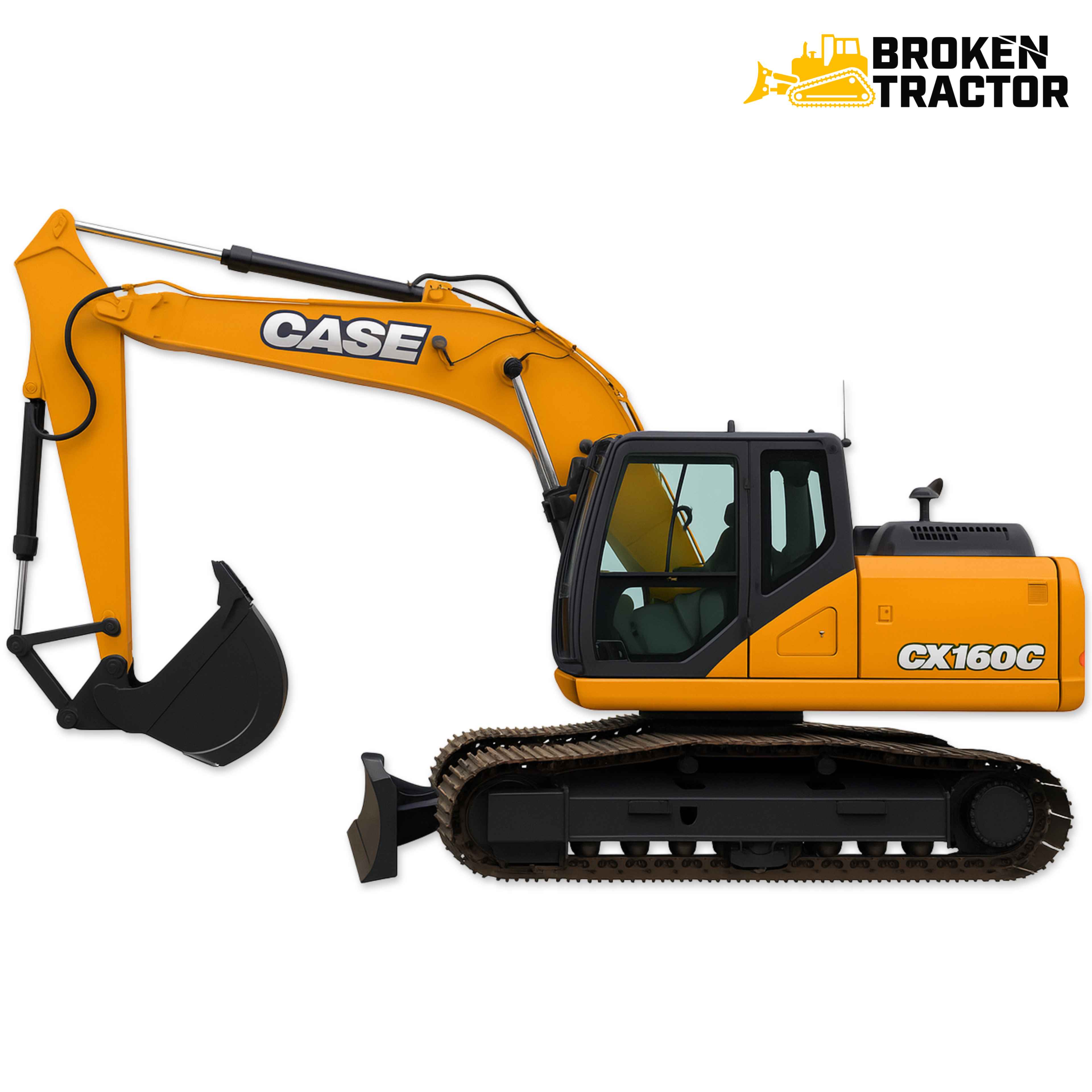 Case CX160C Hydraulic Excavator