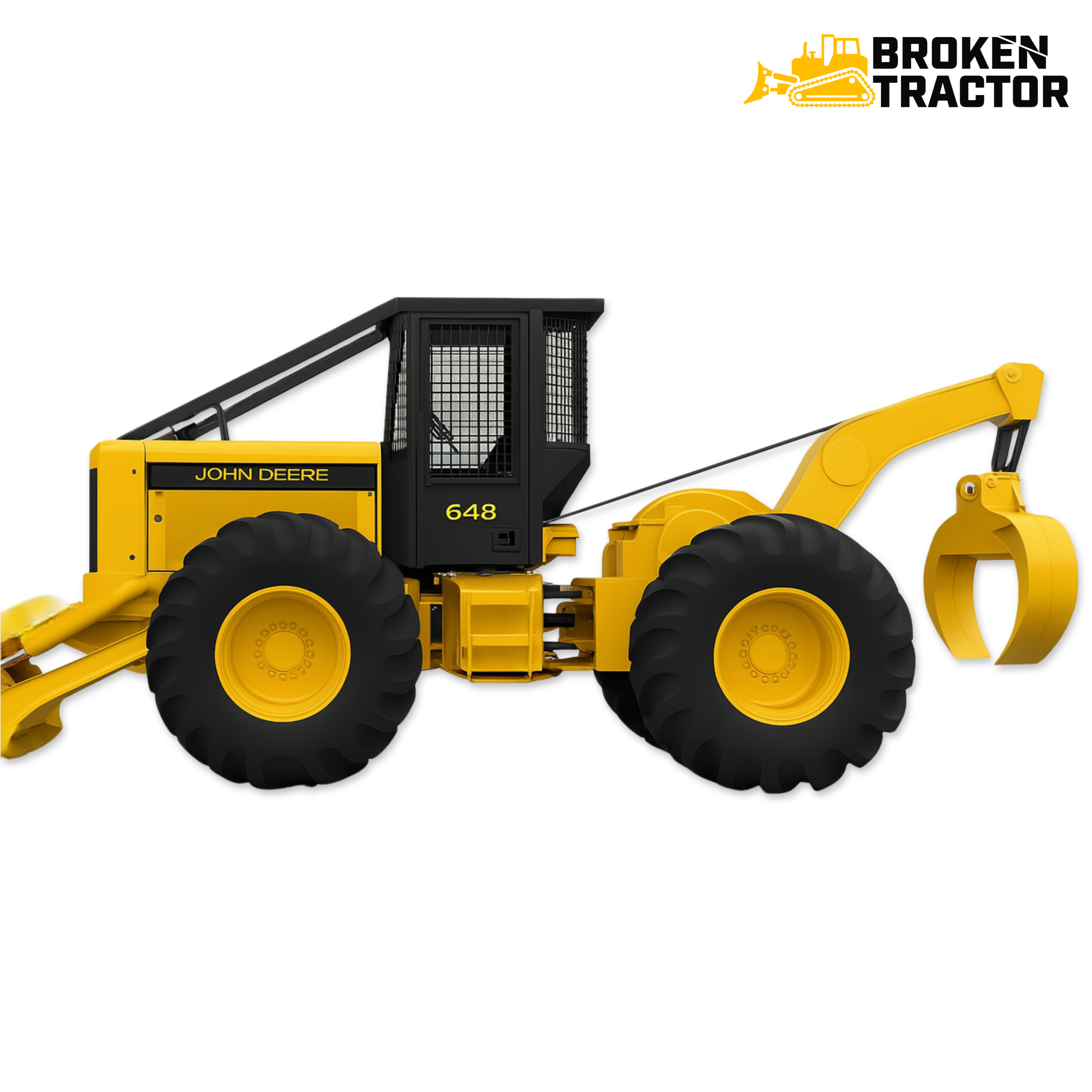 John Deere 648 Skidder | Specs, Parts & Serial Lookup