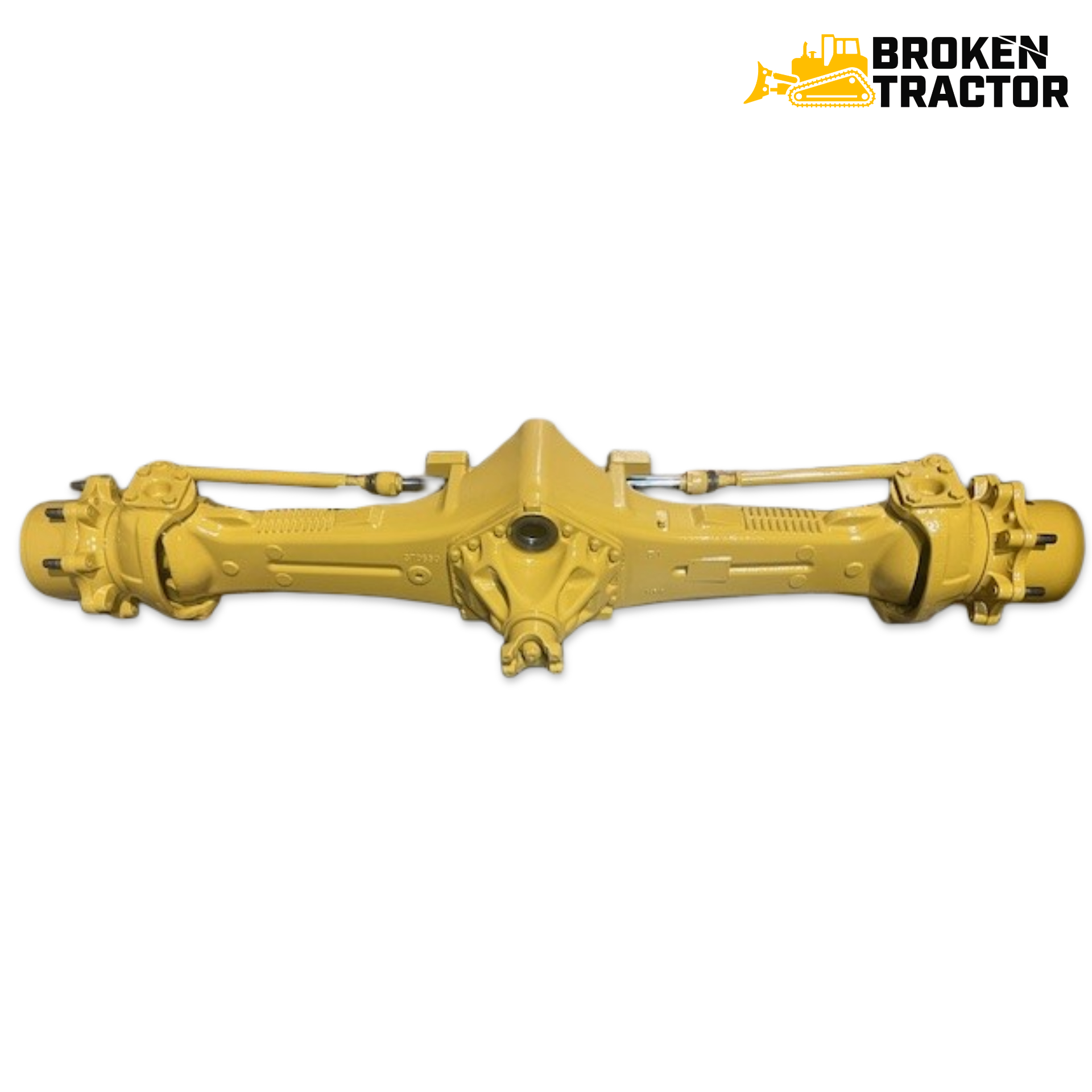 Caterpillar Backhoe Front Axle Assembly | Broken Tractor