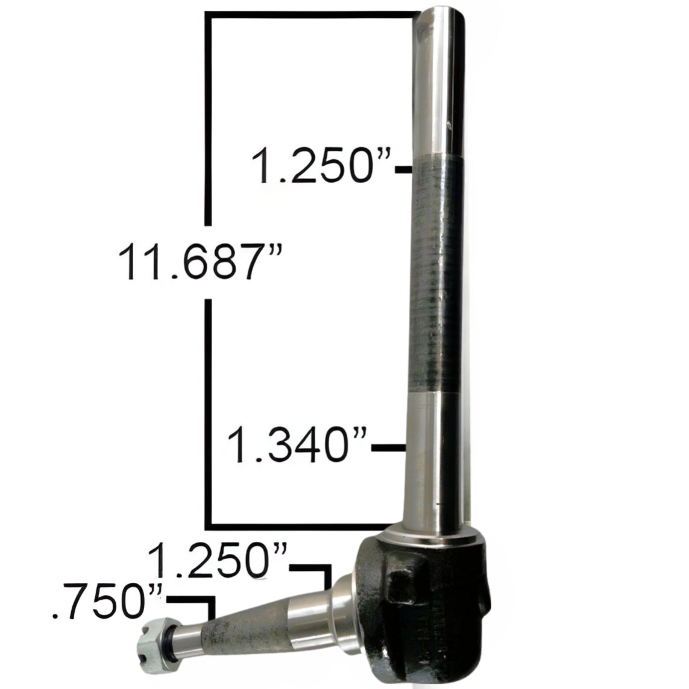 Ford Tractor Left Hand Spindle for 2000 (3-Cyl) | Broken Tra