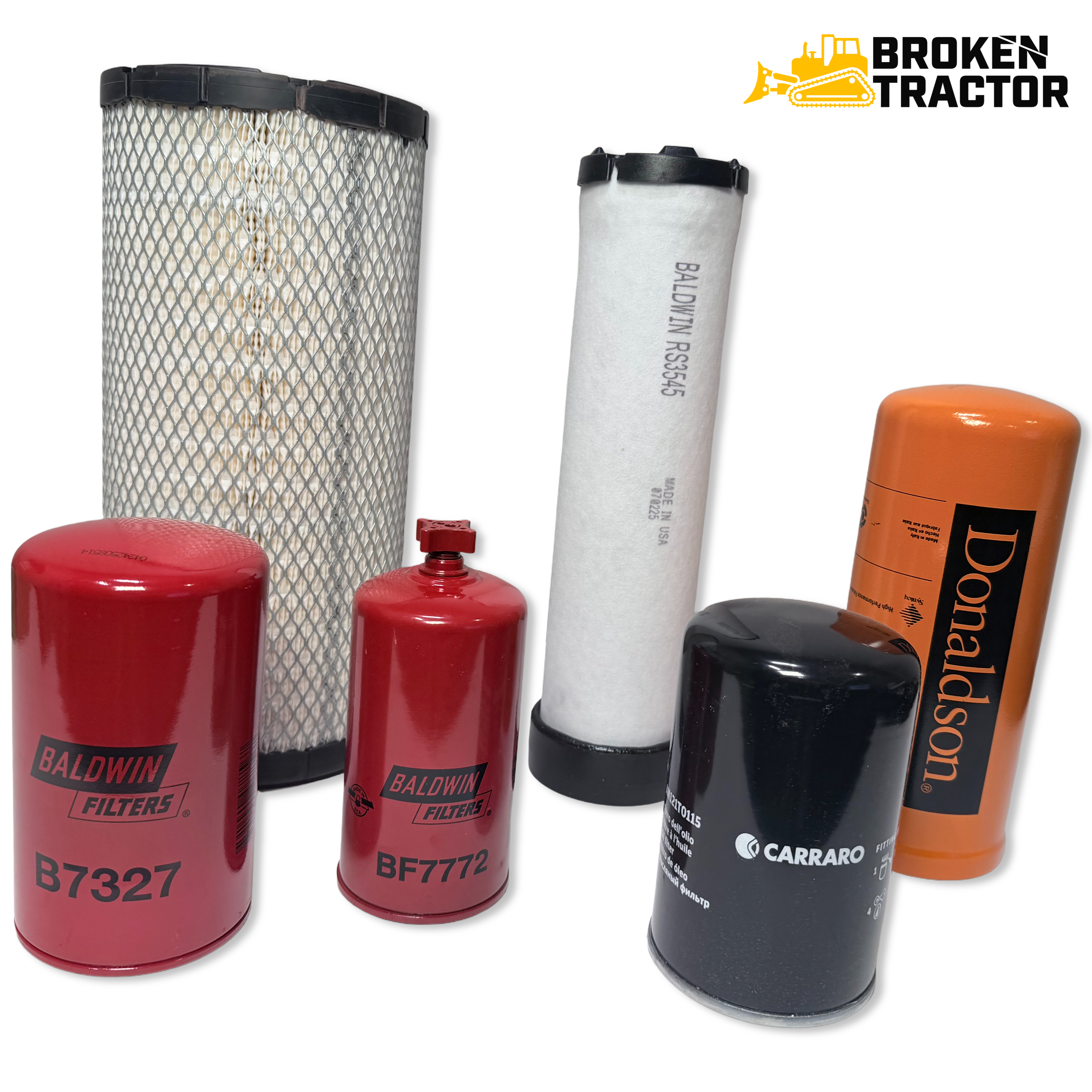 Filter Kit Case 580 Super M II Turbo | CS-580SM-II-FK | Broken Tractor
