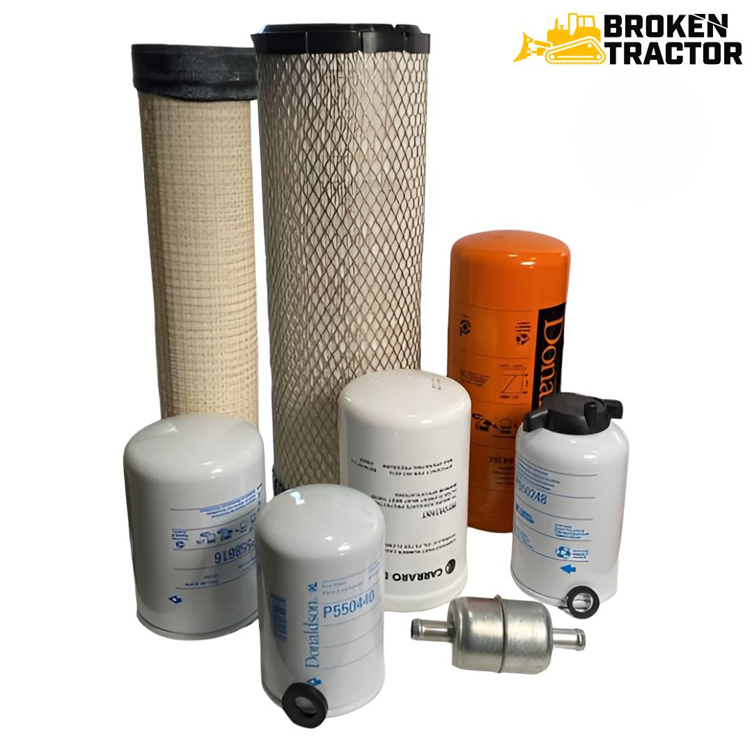Filter Kit for Case 570LXT Loader Landscaper – Dual Fuel Fil