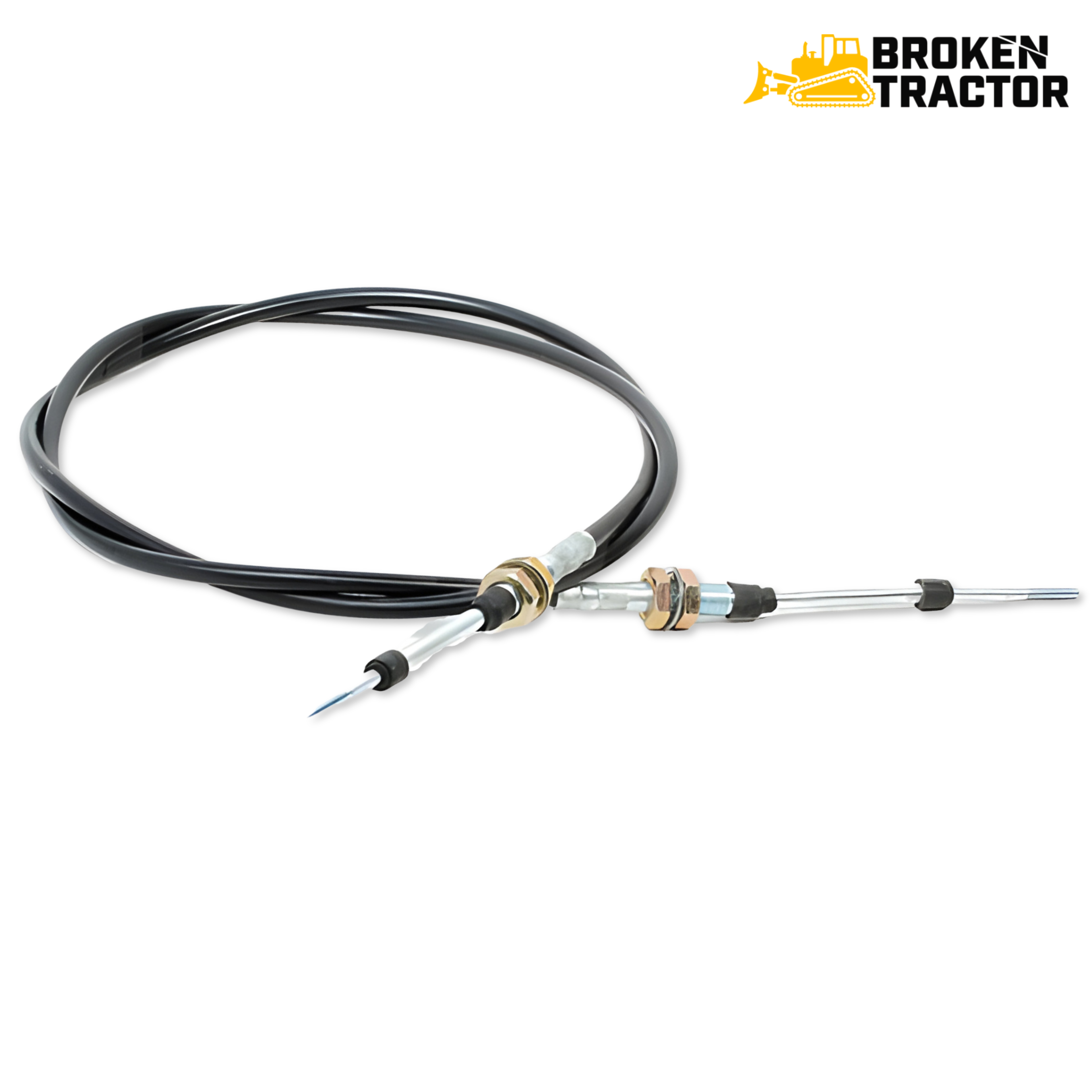 Case Foot Throttle Cable | 580M, 590 Super M | Broken Tracto