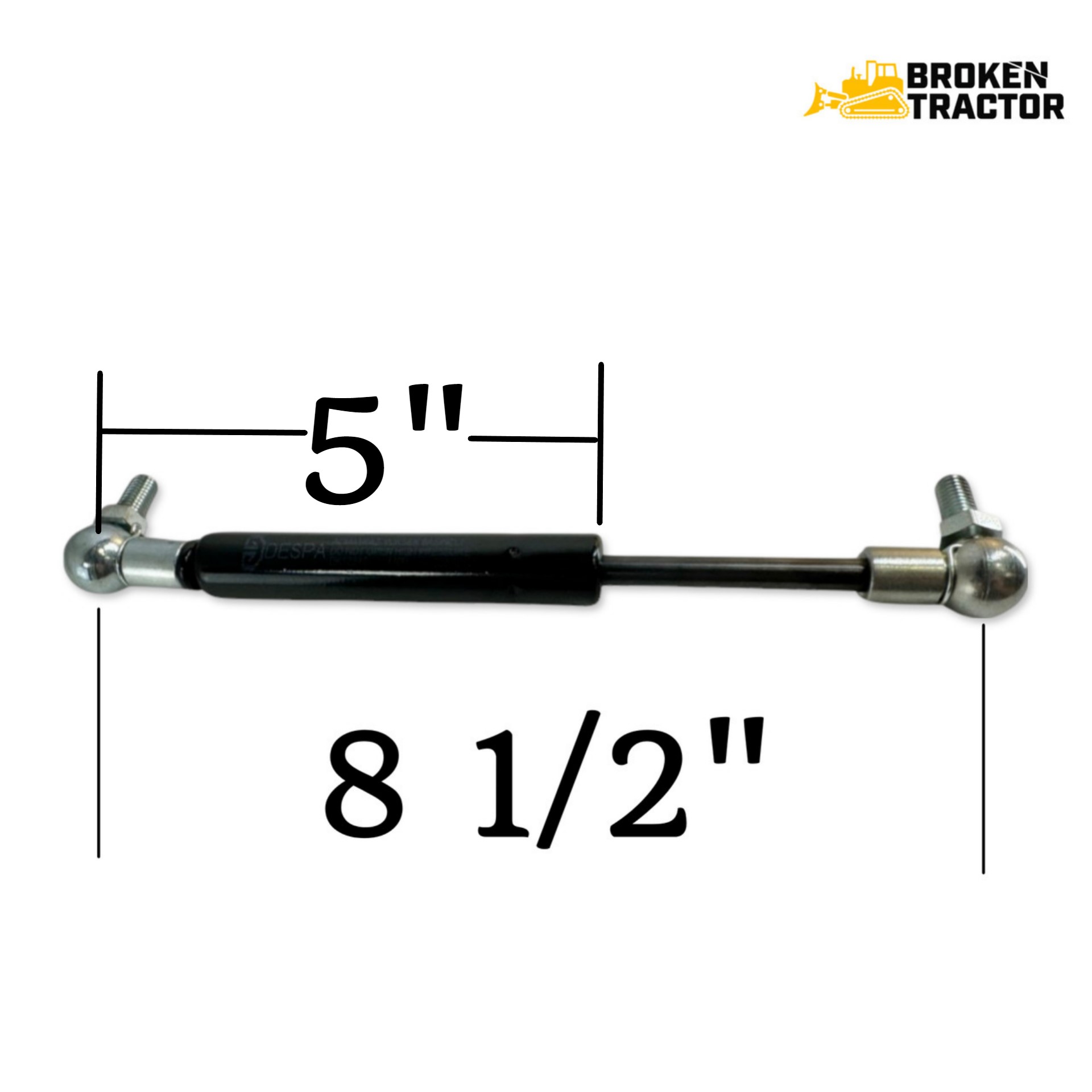 New Holland Backhoe Cab Door Shock -- 81867743 | Broken Trac